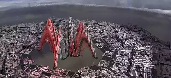 Robot Tower Base 3D model