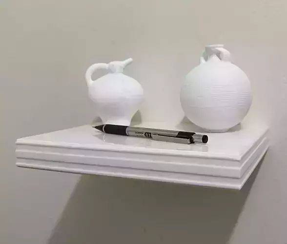 Shelf with Hidden Compartment