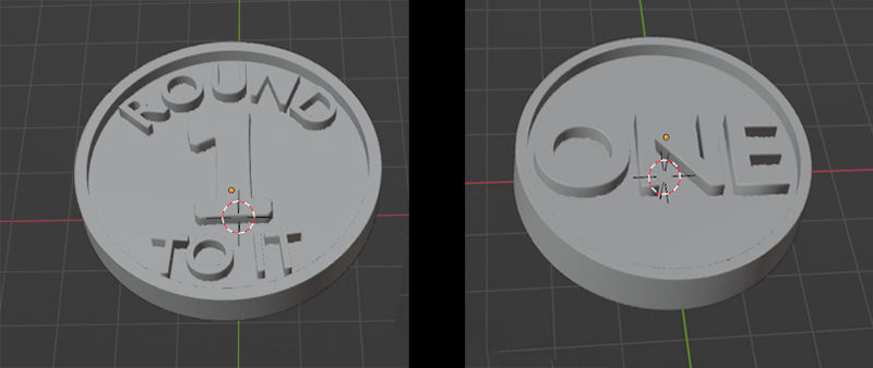 Round to It Coin Free 3D print model_1
