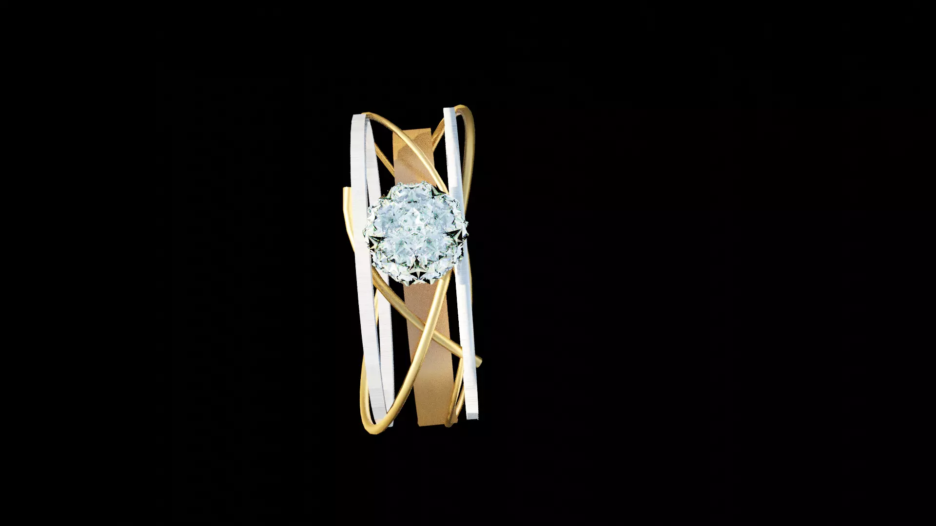 diamond ring  3D model_0