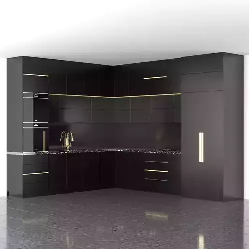 Smeg Black Kitchen