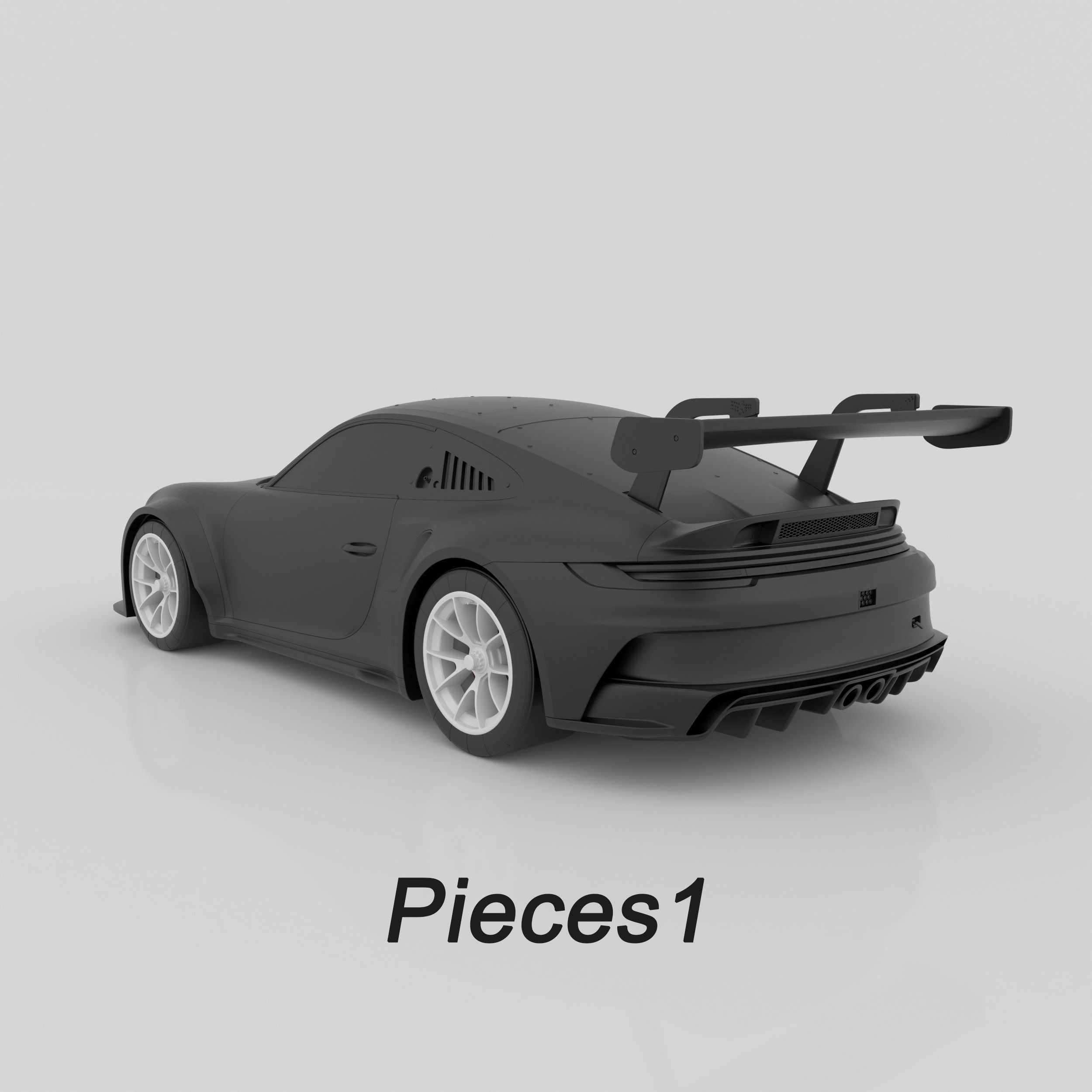 Porsche 911 GT3 Cup Motorsport Ready to Print STL Files 3D print model_7