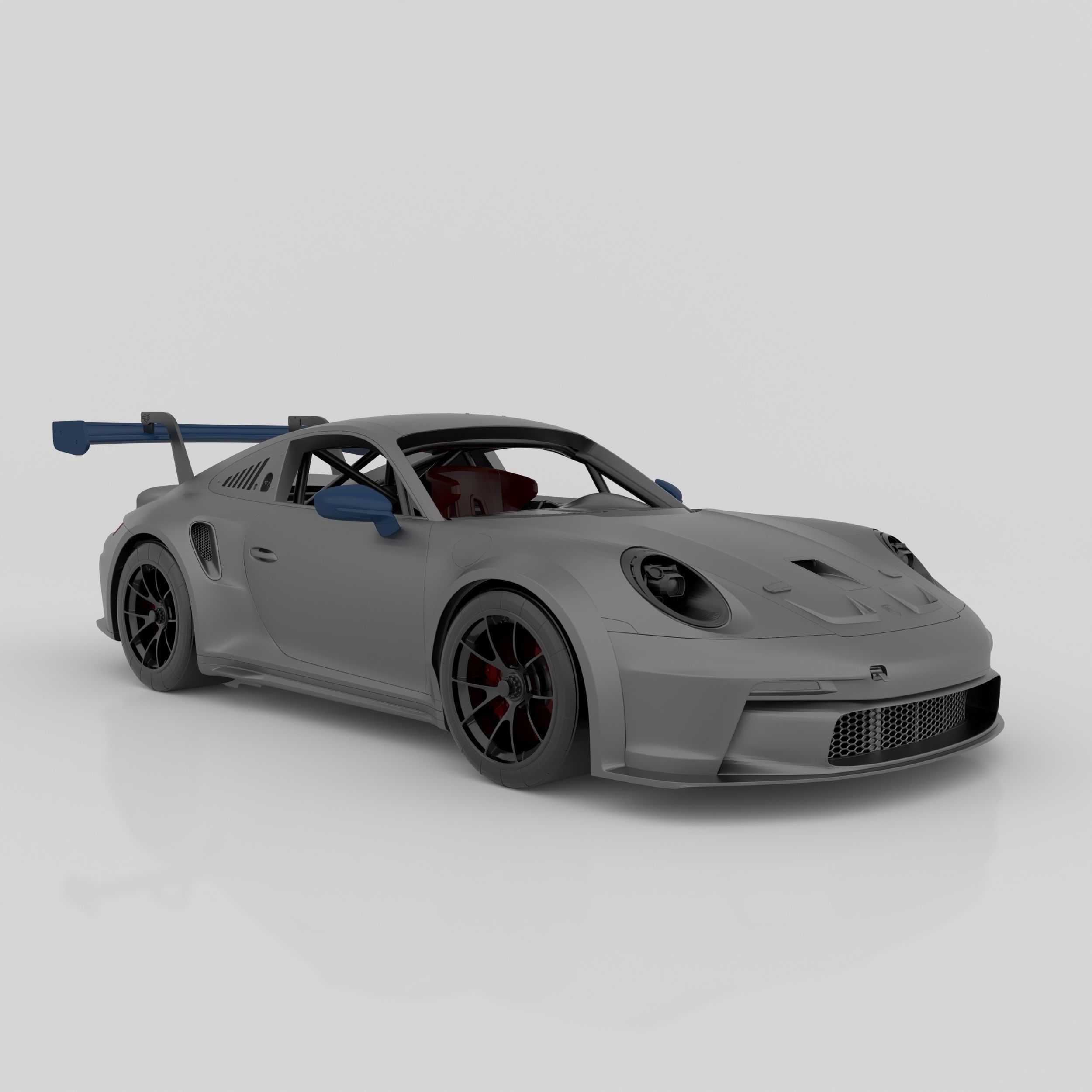 Porsche 911 GT3 Cup Motorsport Ready to Print STL Files 3D print model_4
