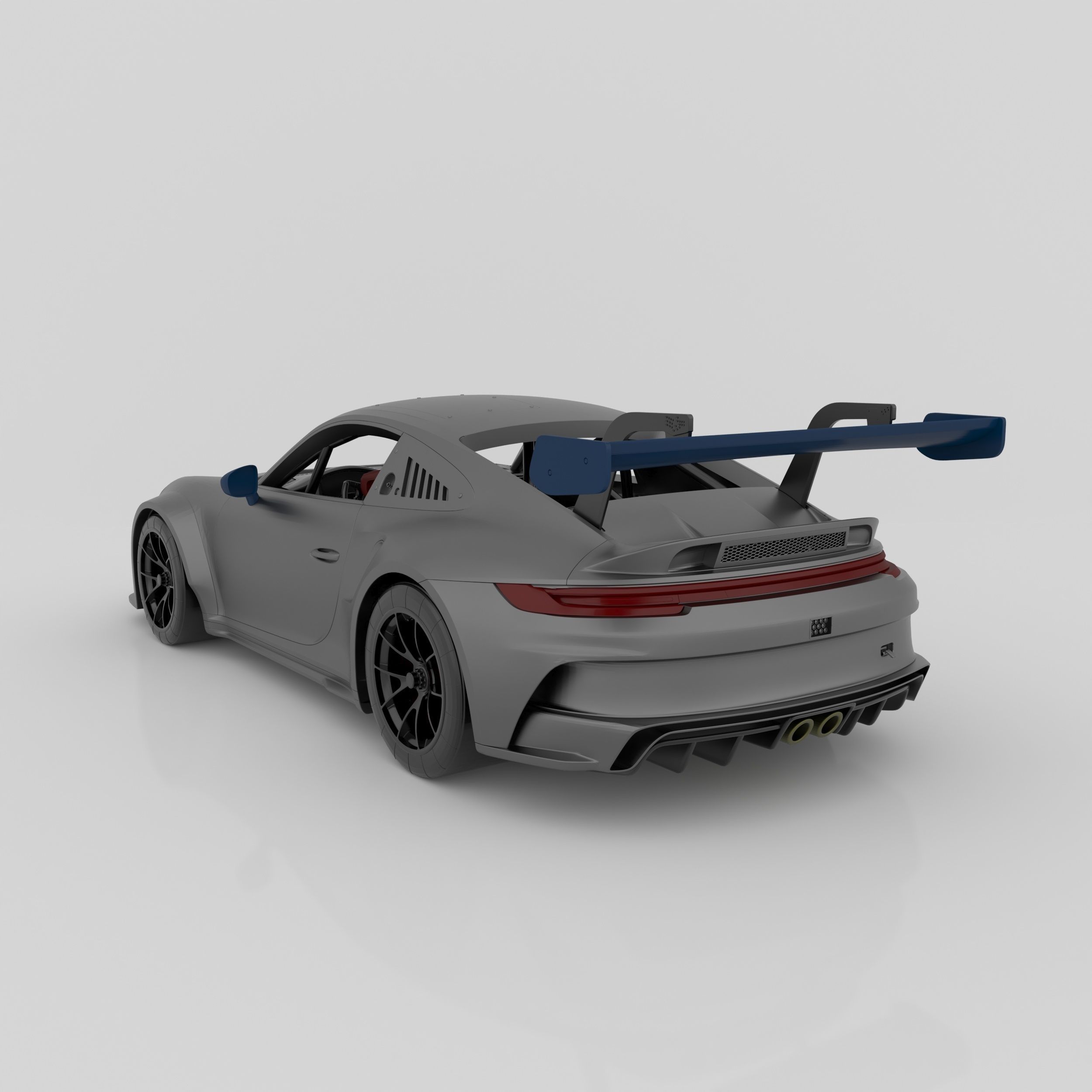 Porsche 911 GT3 Cup Motorsport Ready to Print STL Files 3D print model_13