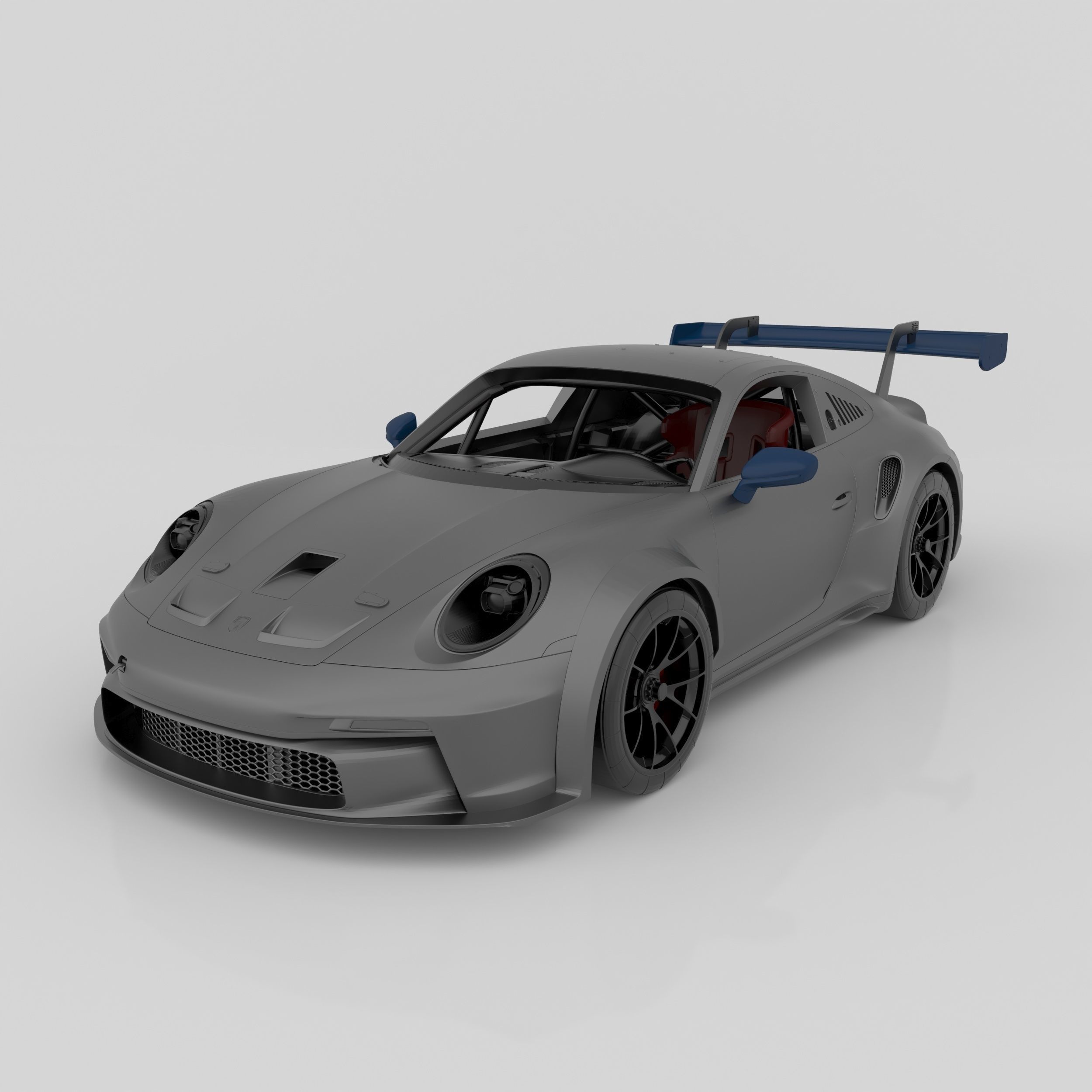 Porsche 911 GT3 Cup Motorsport Ready to Print STL Files 3D print model_17