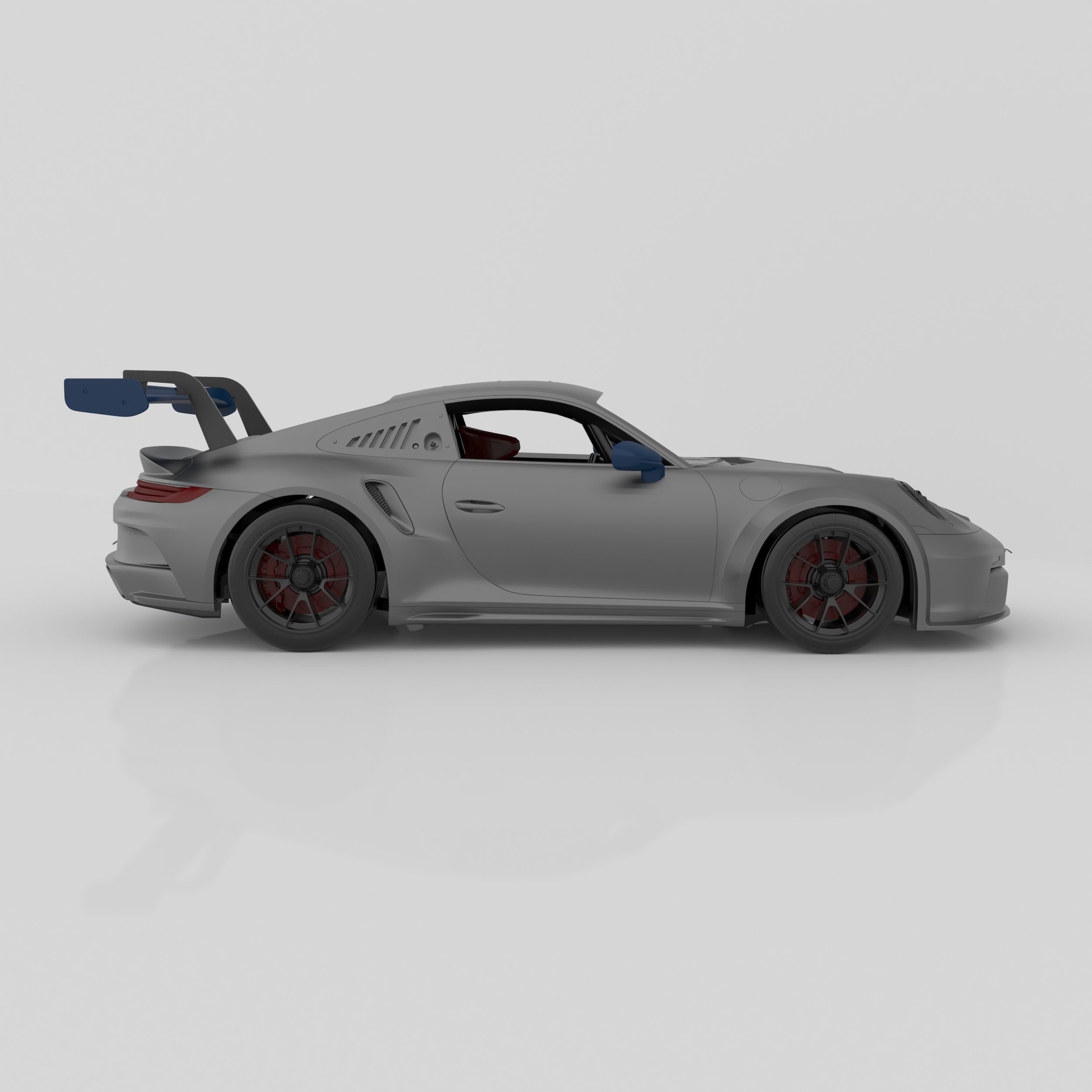 Porsche 911 GT3 Cup Motorsport Ready to Print STL Files 3D print model_16
