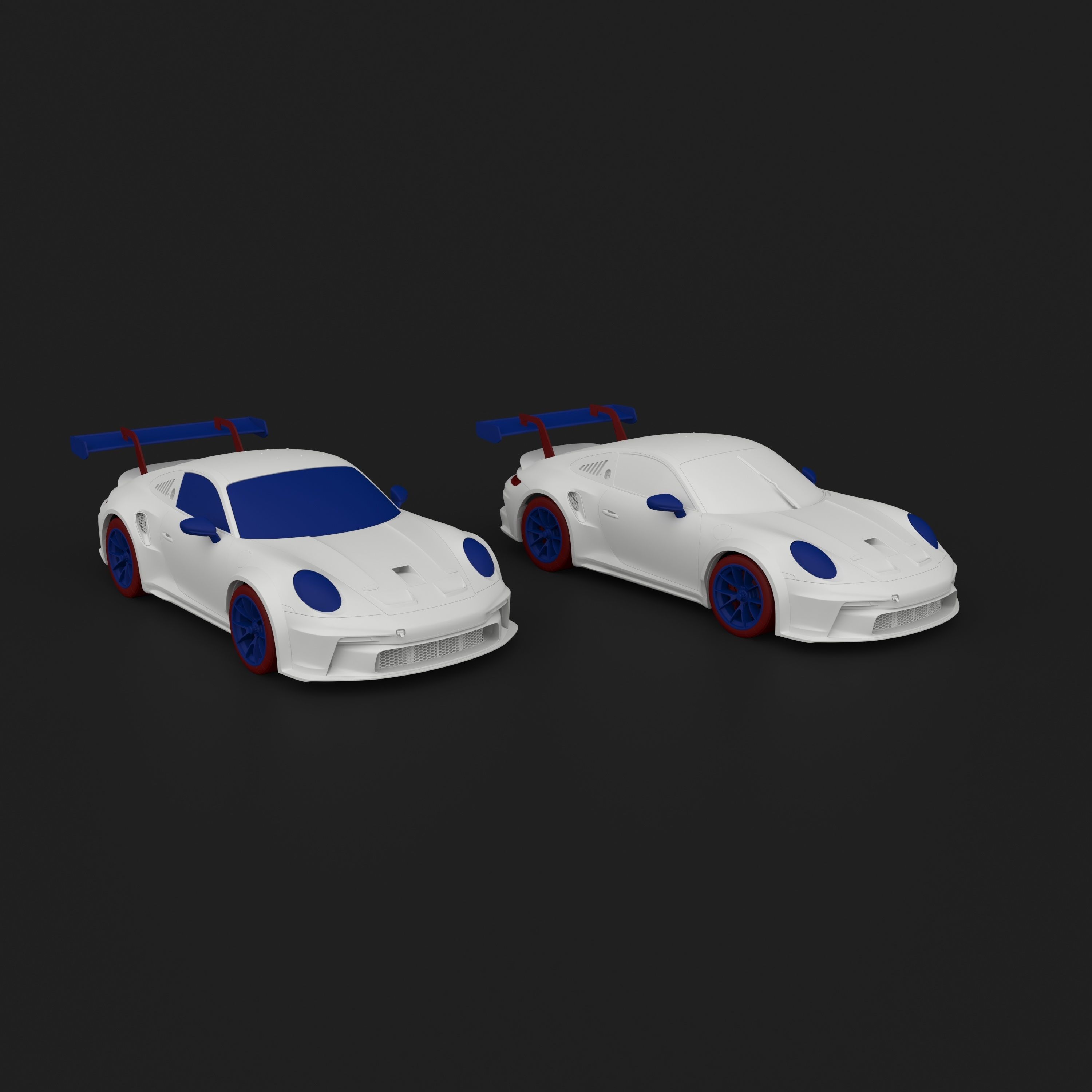 Porsche 911 GT3 Cup Motorsport Ready to Print STL Files 3D print model_2