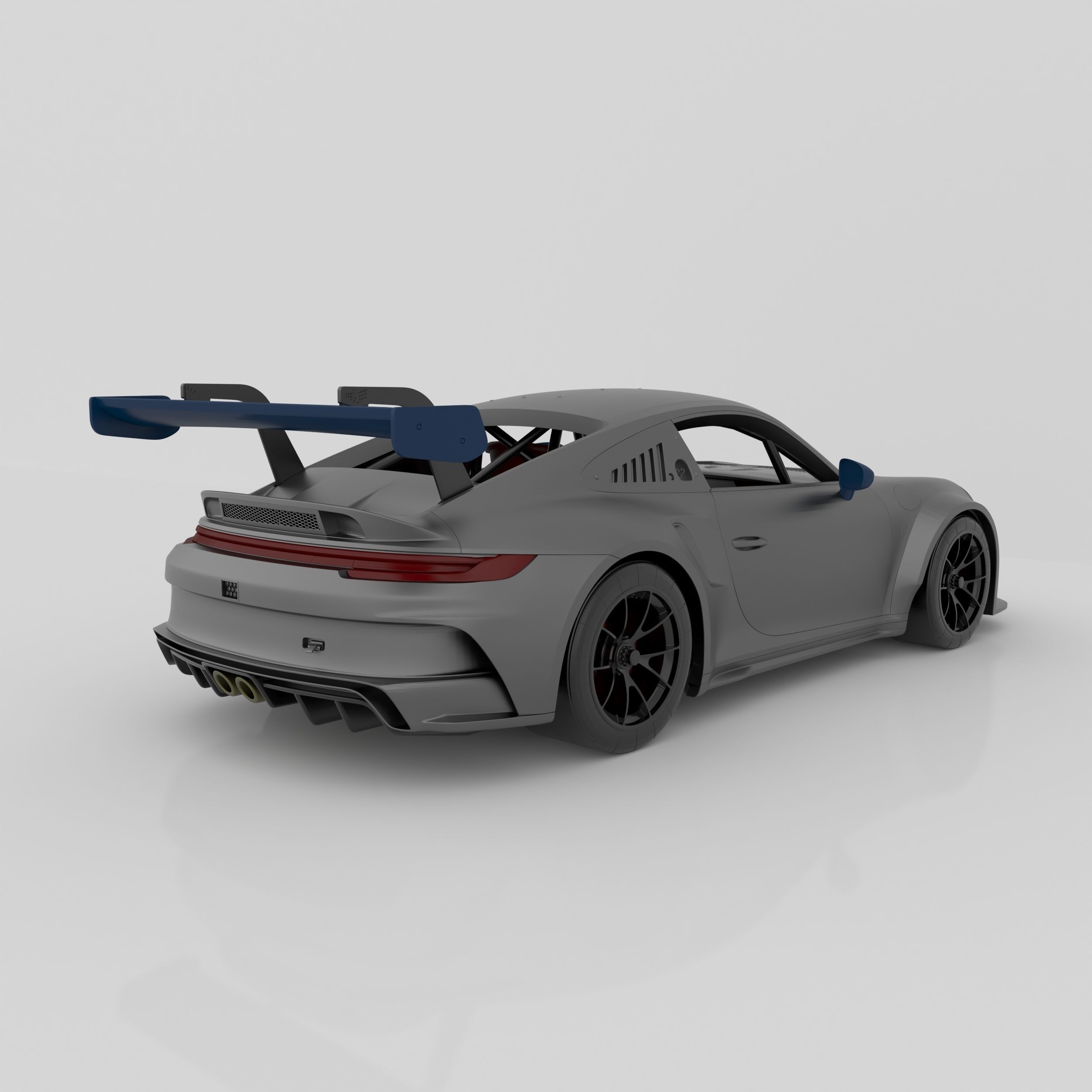 Porsche 911 GT3 Cup Motorsport Ready to Print STL Files 3D print model_15