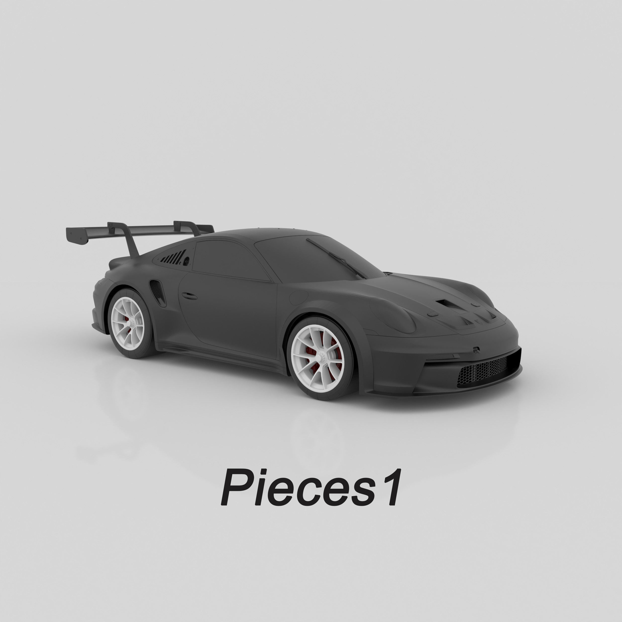 Porsche 911 GT3 Cup Motorsport Ready to Print STL Files 3D print model_6