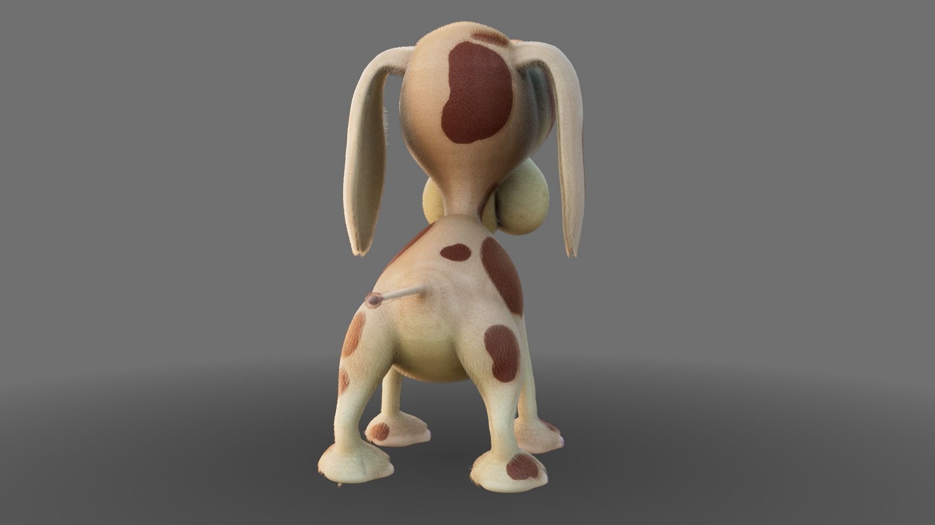 Cartoon Dog RIGGED 3D model rigged | CGTrader