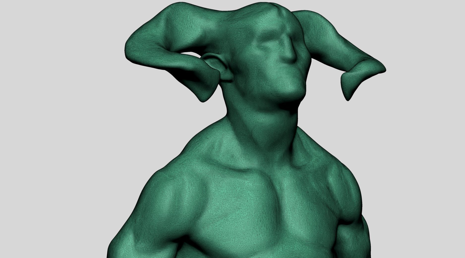 Base Creature Anatomy 3D model_17