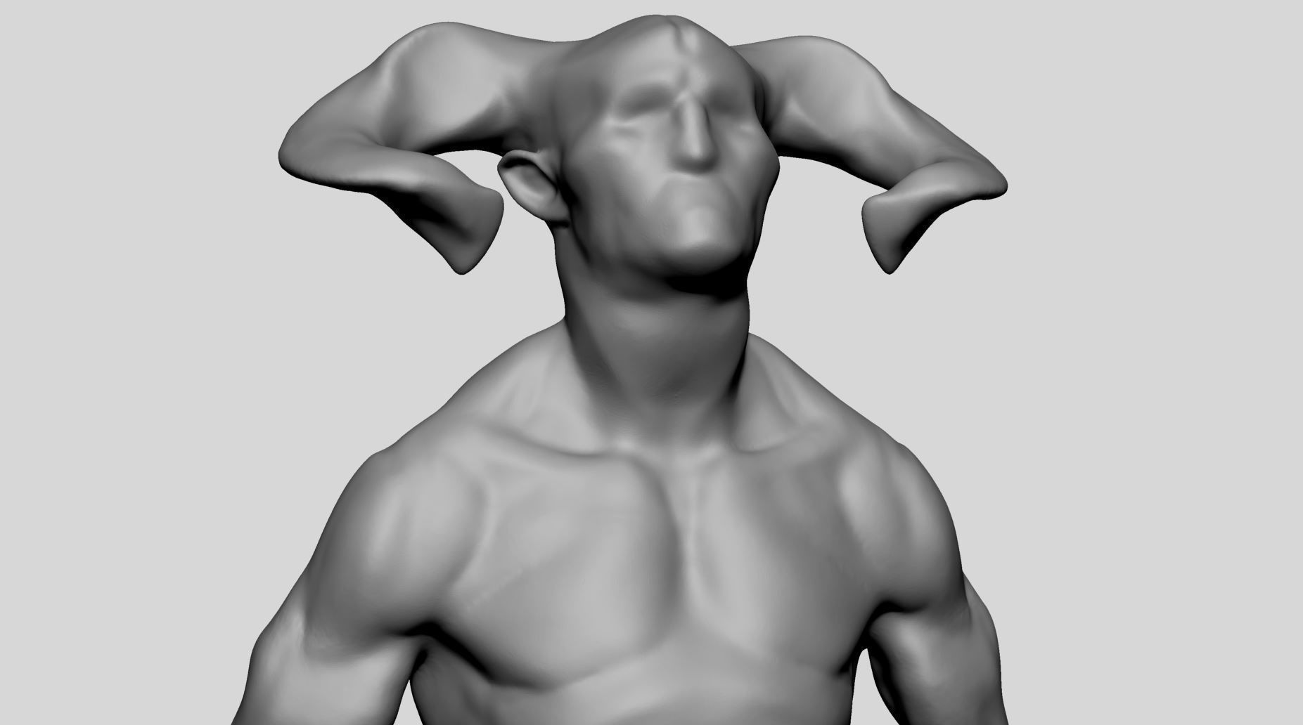 Base Creature Anatomy 3D model_13