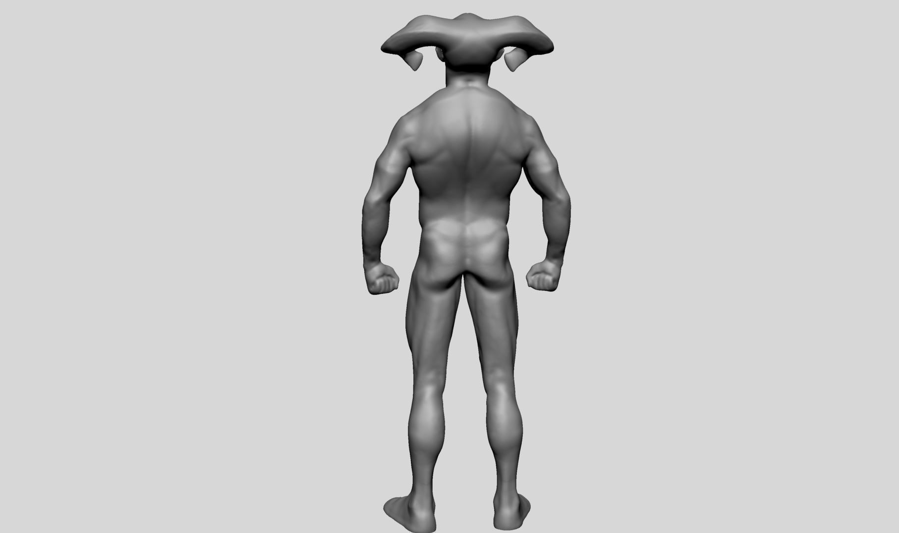 Base Creature Anatomy 3D model_11