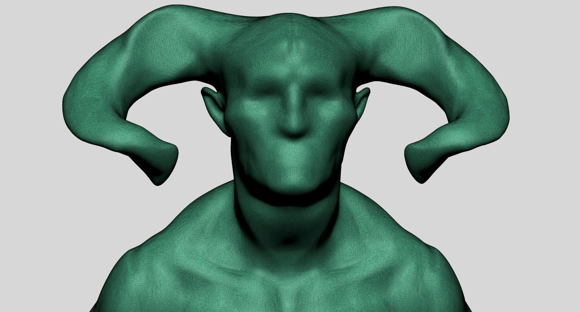 Base Creature Anatomy 3D model_16