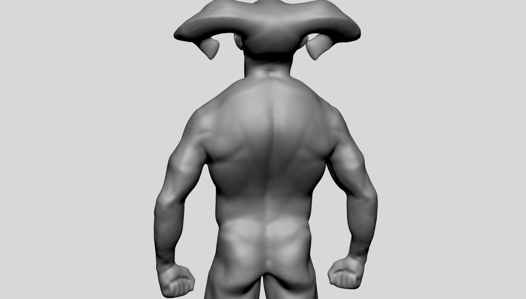 Base Creature Anatomy 3D model_12