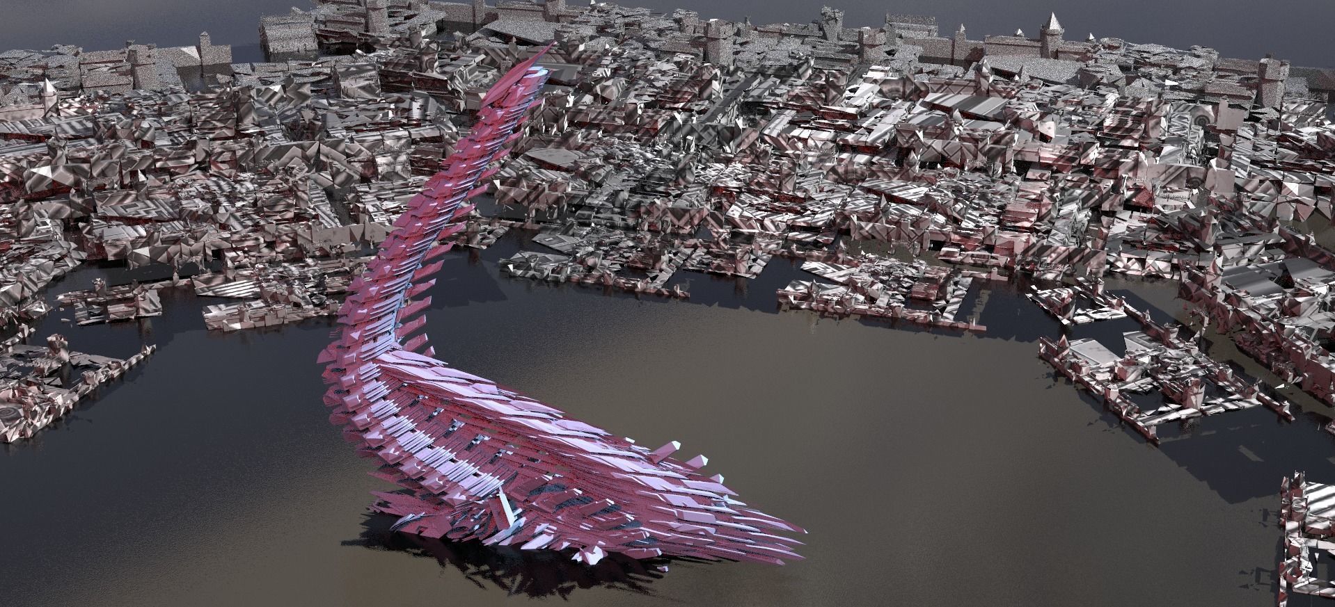 Robotics structure 3D model_2