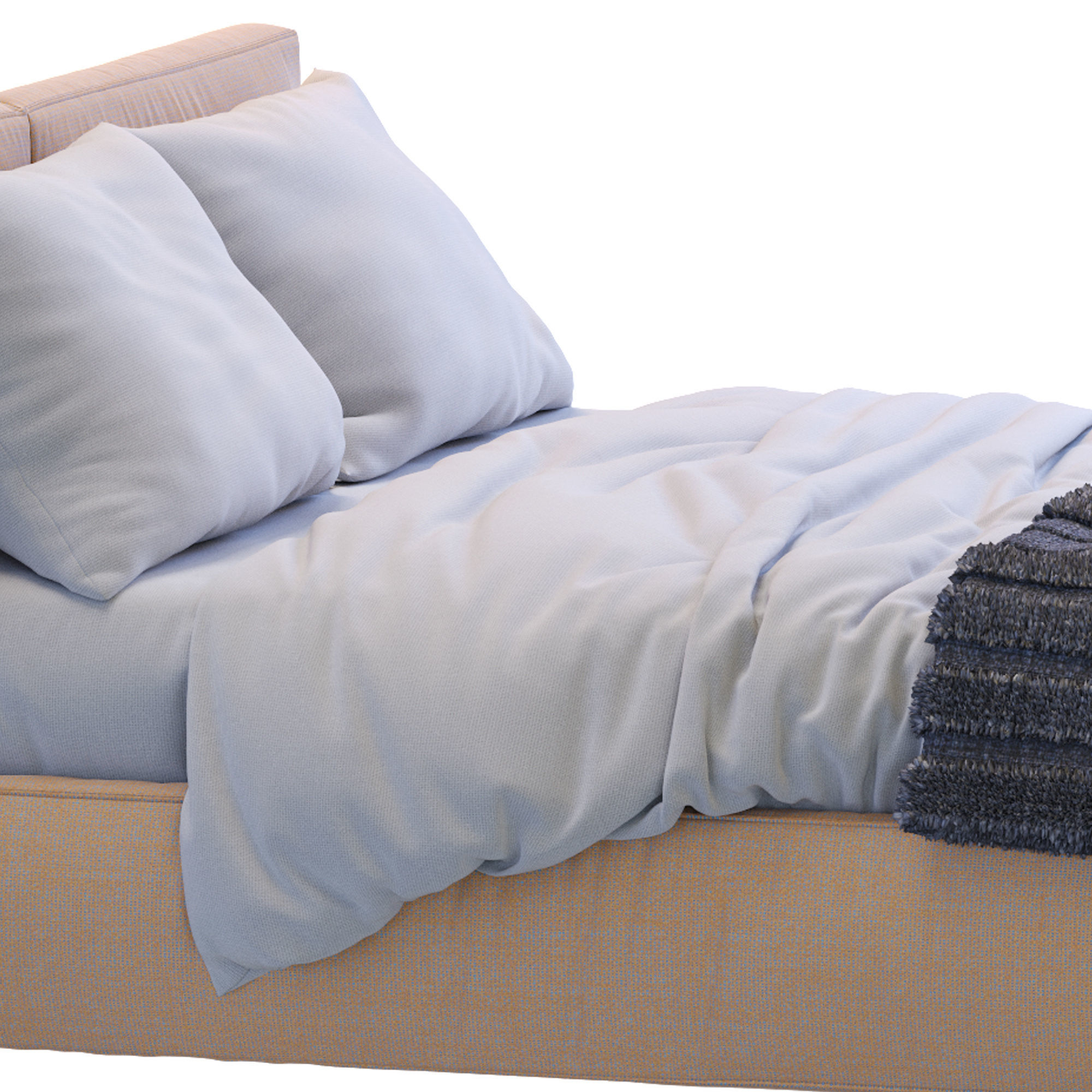 Flexteam Bed MILLER 3D model_4