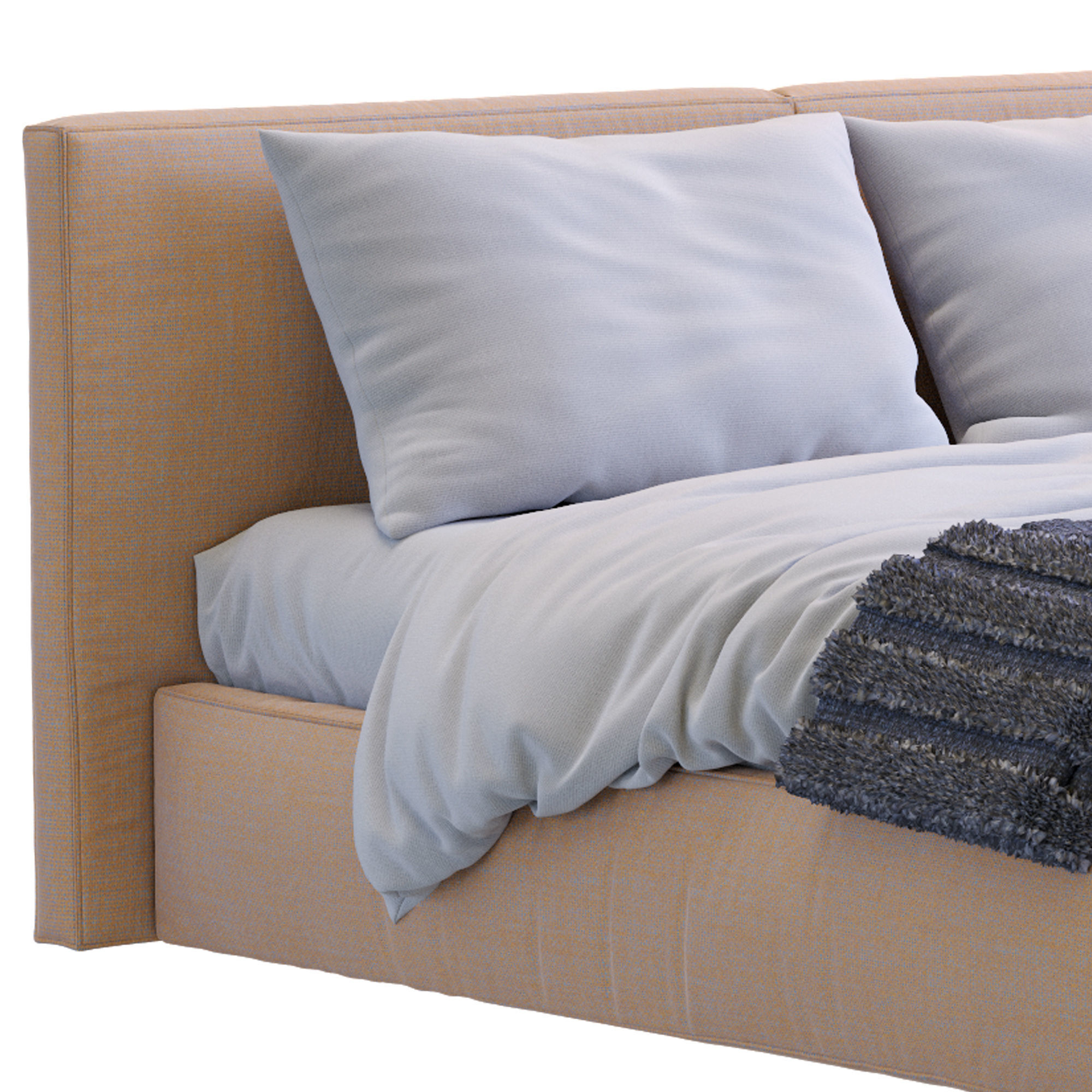 Flexteam Bed MILLER 3D model_1