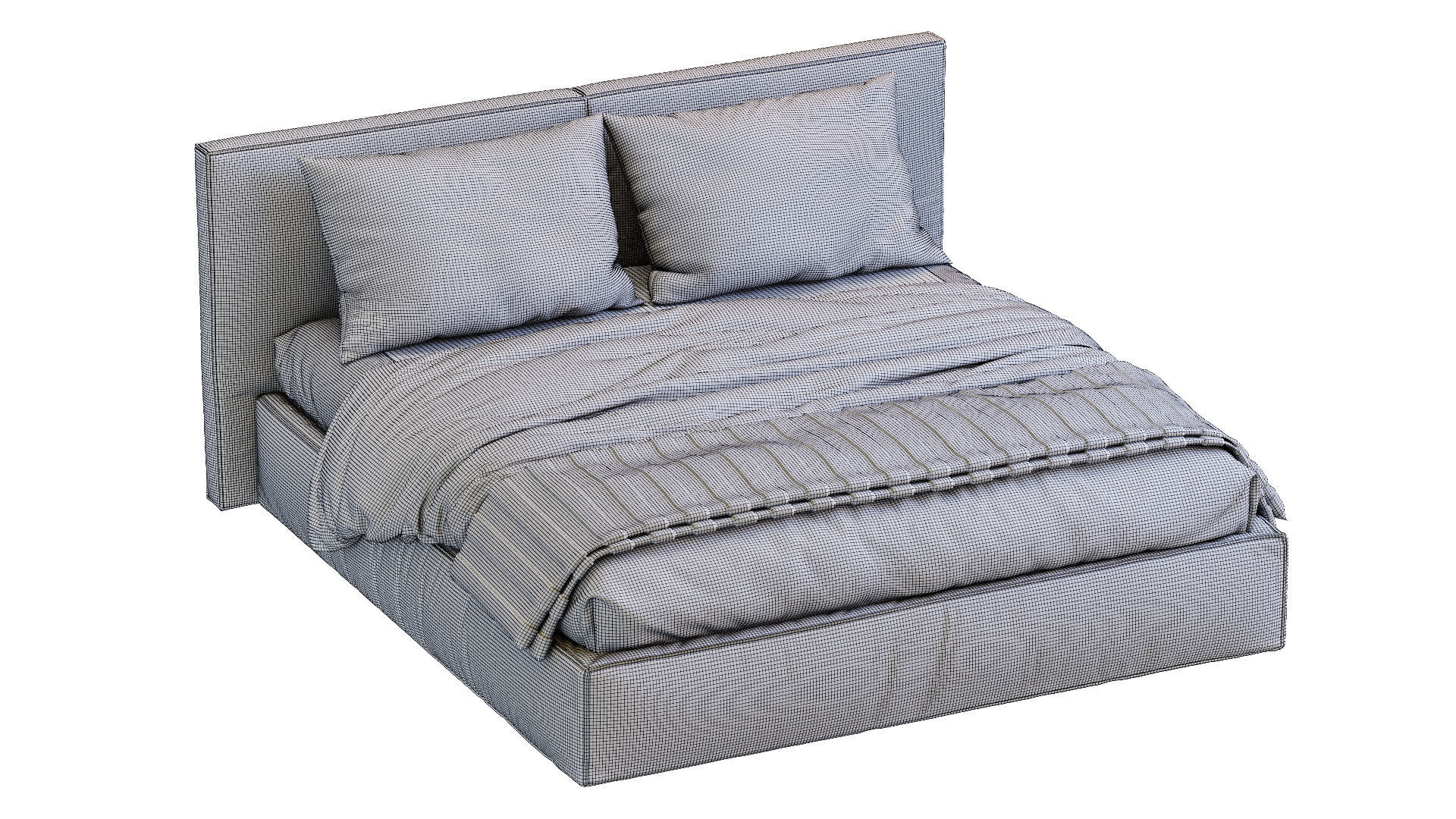 Flexteam Bed MILLER 3D model_23