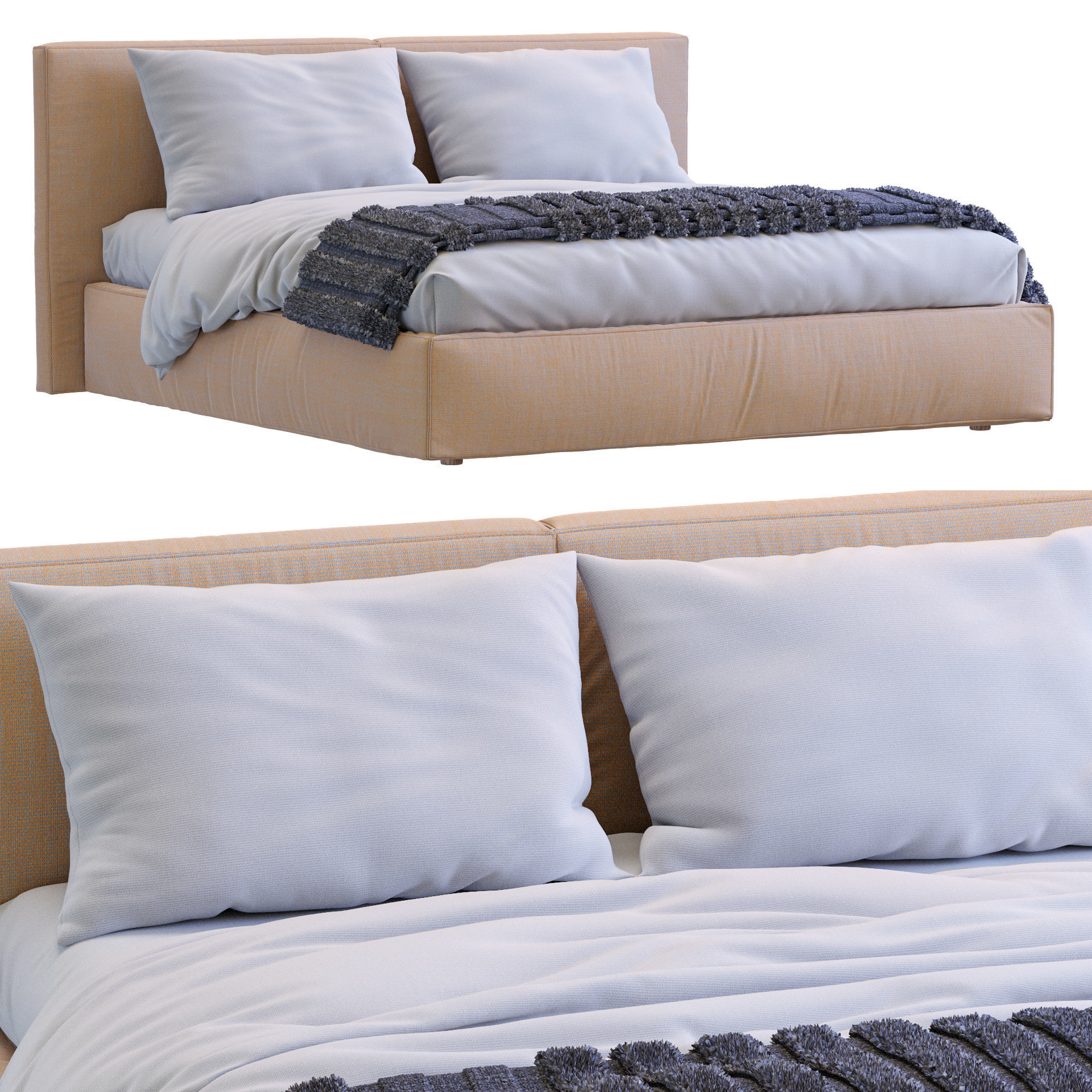 Flexteam Bed MILLER 3D model_30