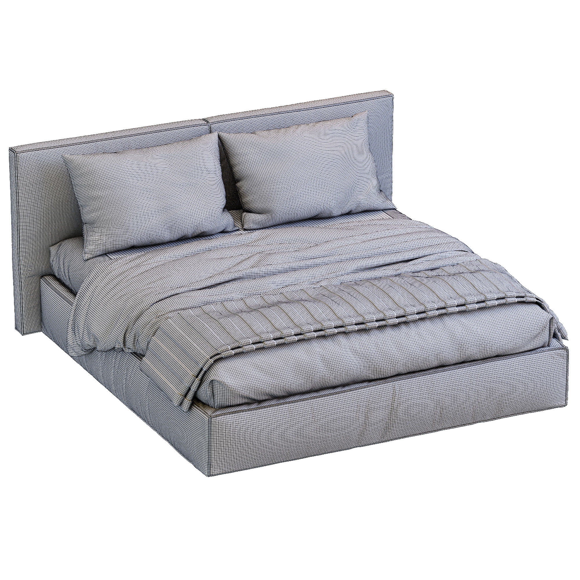 Flexteam Bed MILLER 3D model_29
