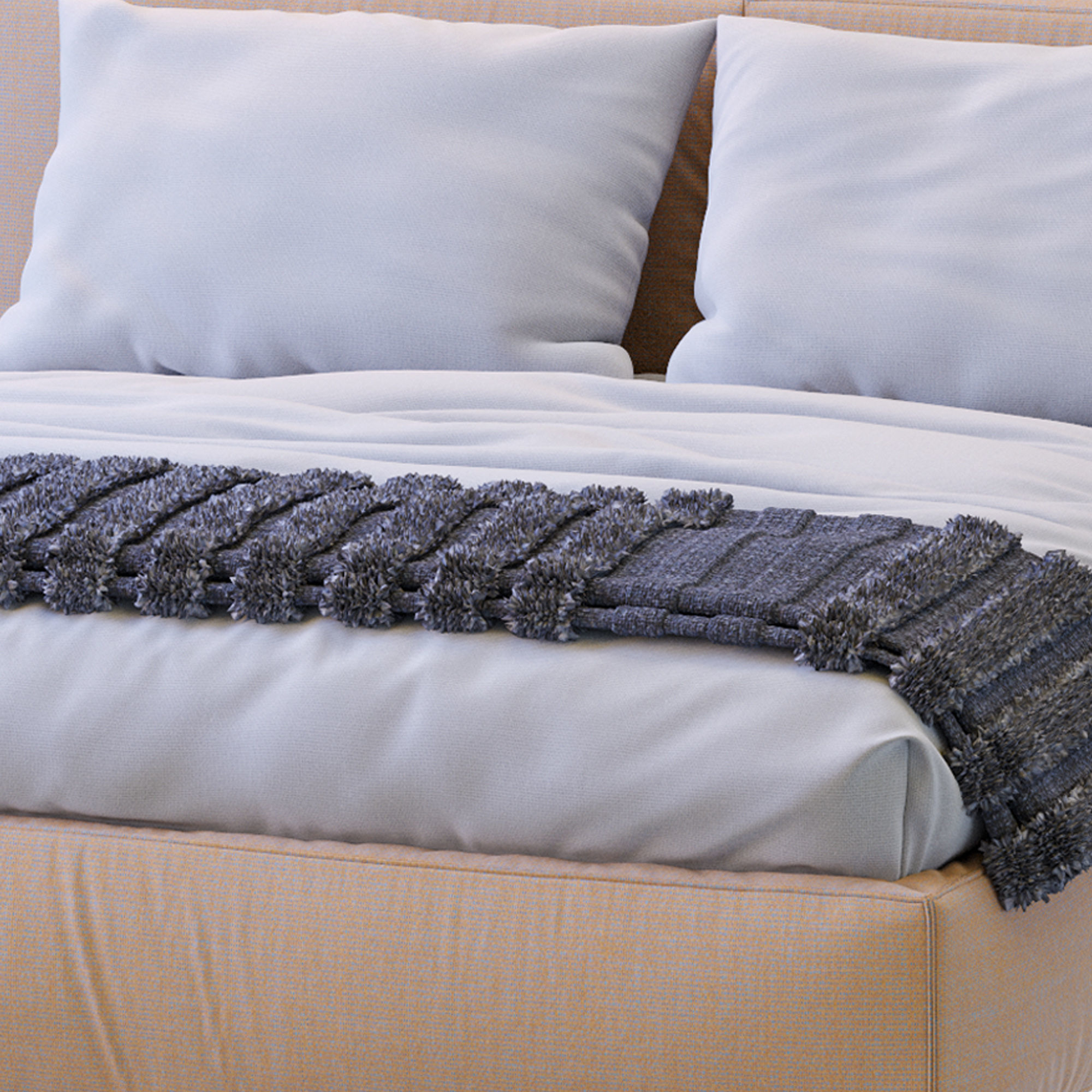 Flexteam Bed MILLER 3D model_6