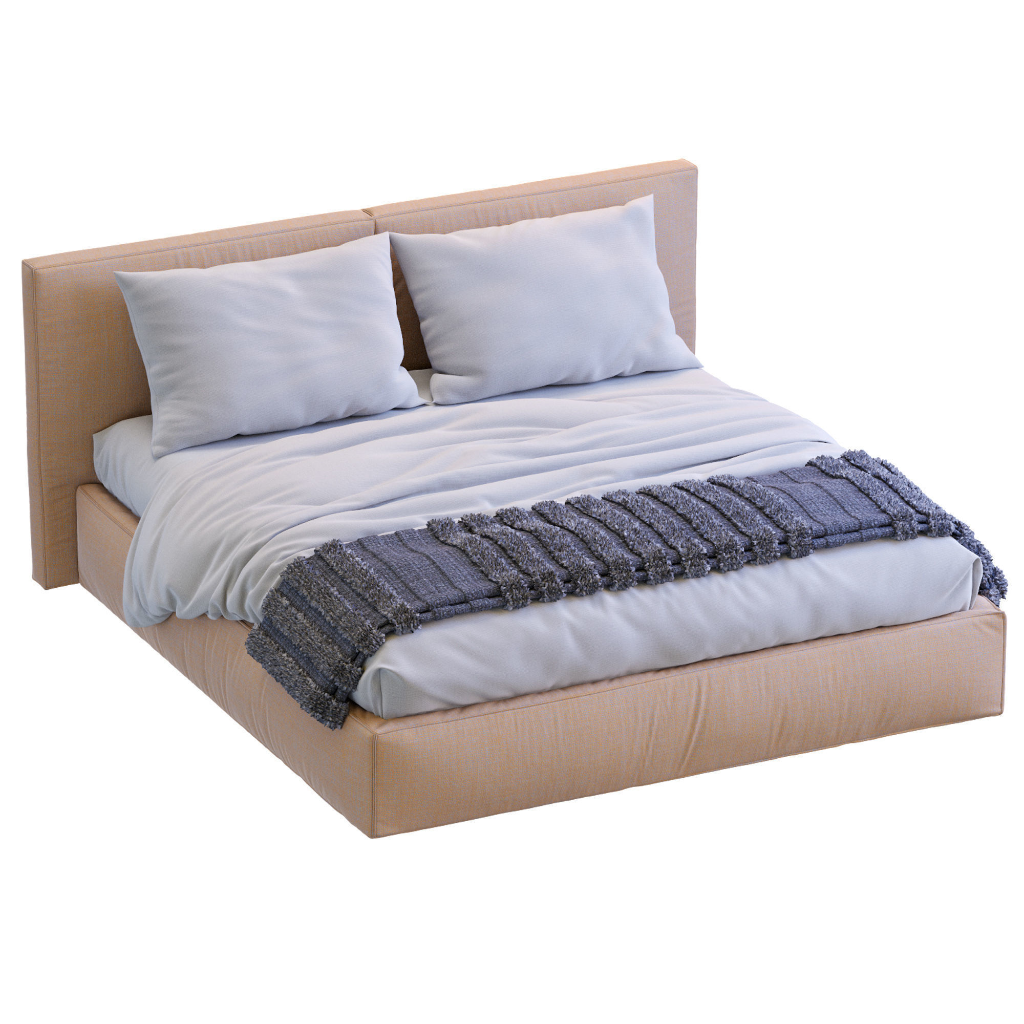 Flexteam Bed MILLER 3D model_25