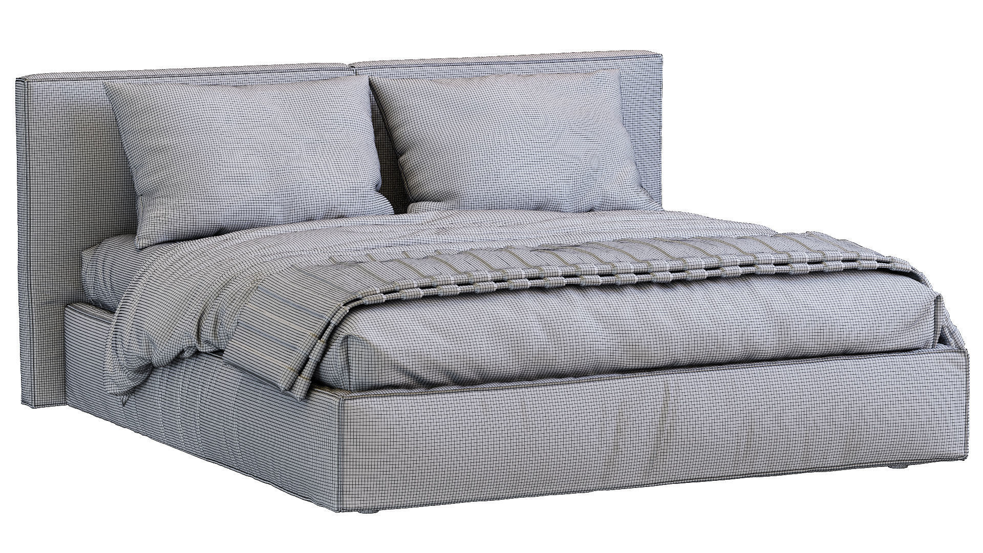 Flexteam Bed MILLER 3D model_21