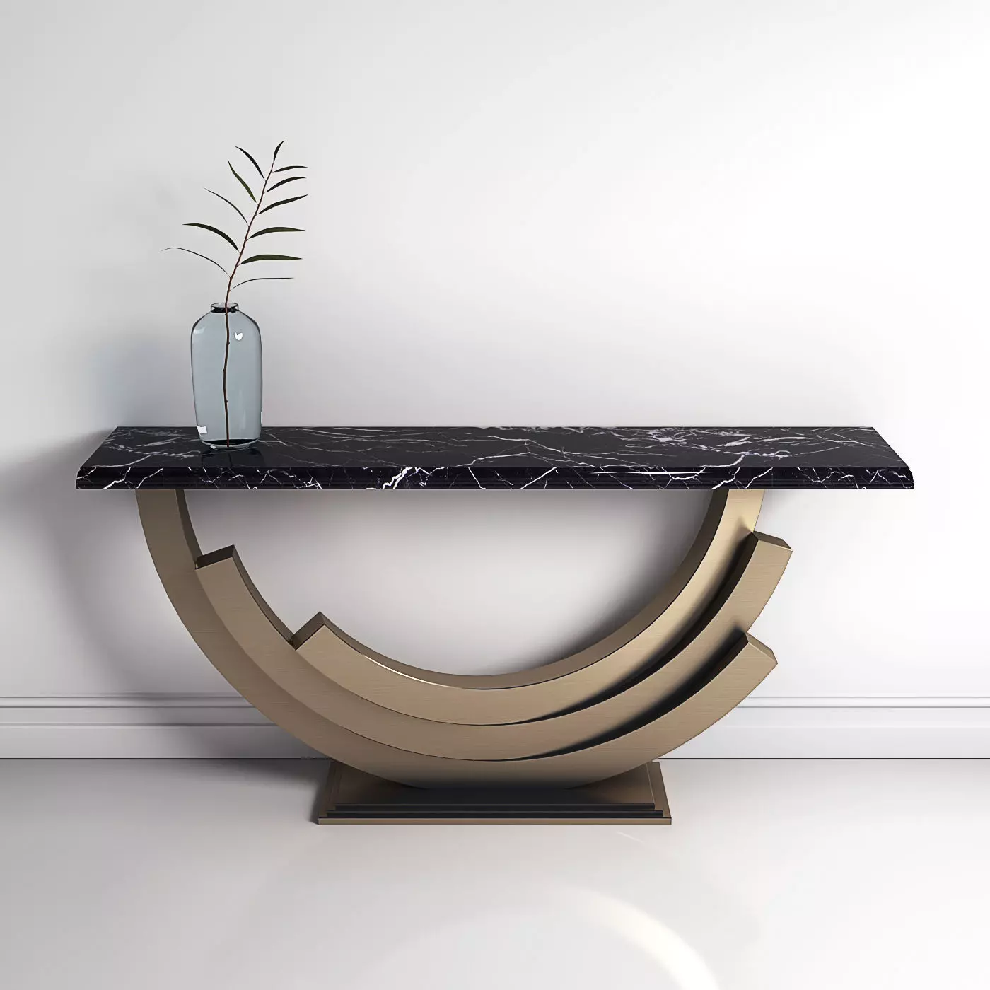 Modern Console Table C 3D model_0