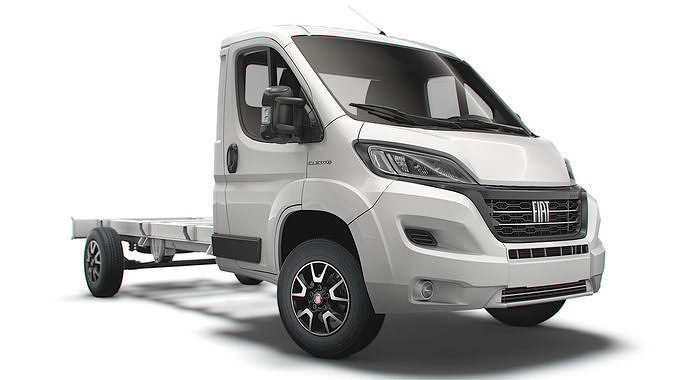 Fiat Ducato Chassis Truck Single Cab 4035 WB 2022 3D model
