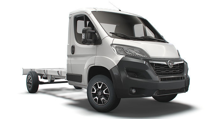 Opel Movano Chassis Truck Single Cab 4035 WB 2022 3D model