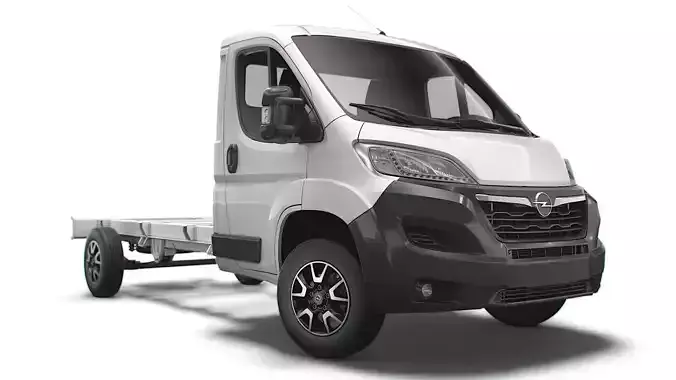 Opel Movano Chassis Truck Single Cab 4035 WB 2022 3D model