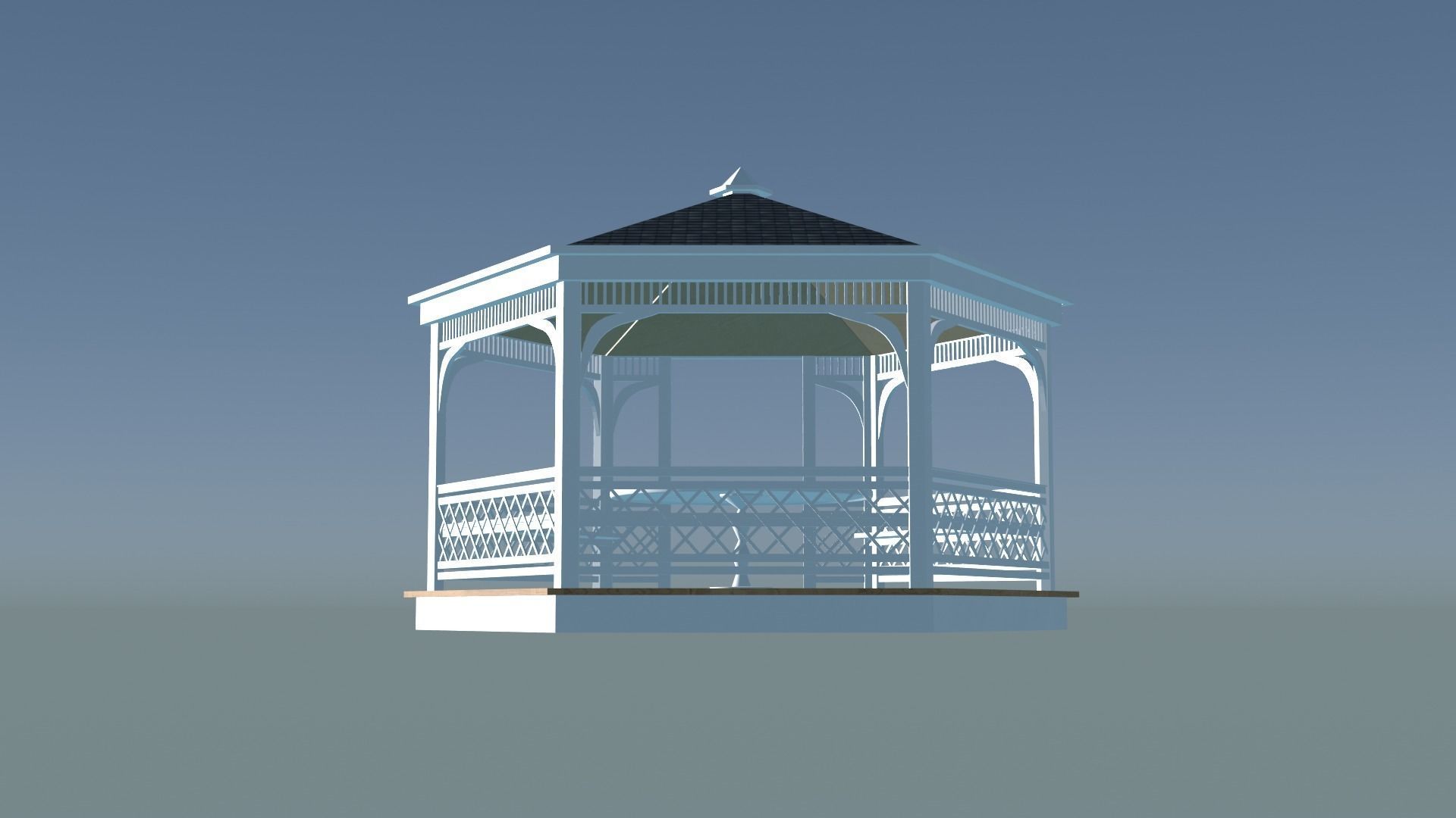 Gazebo 3D model_12