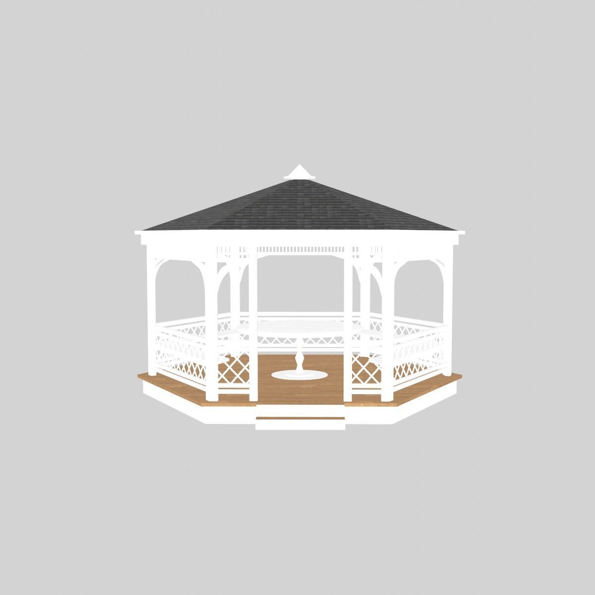 Gazebo 3D model_39