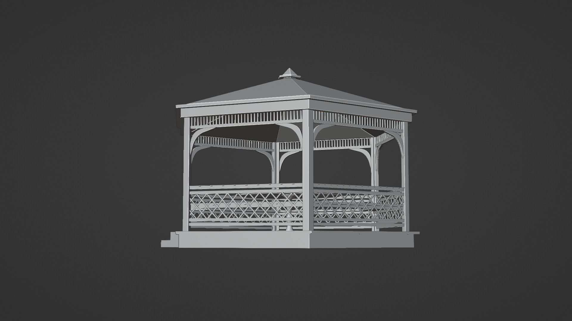 Gazebo 3D model_7