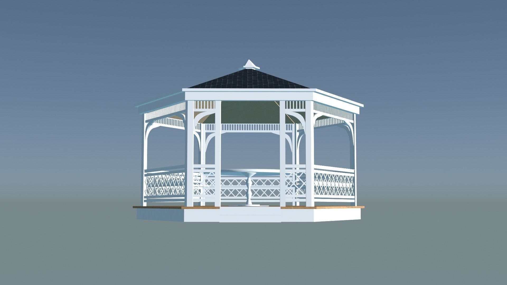 Gazebo 3D model_6