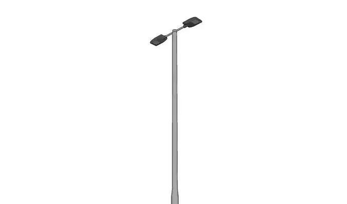 Lamp Post - Light Pole - Light Post - Street Light 21 3D model