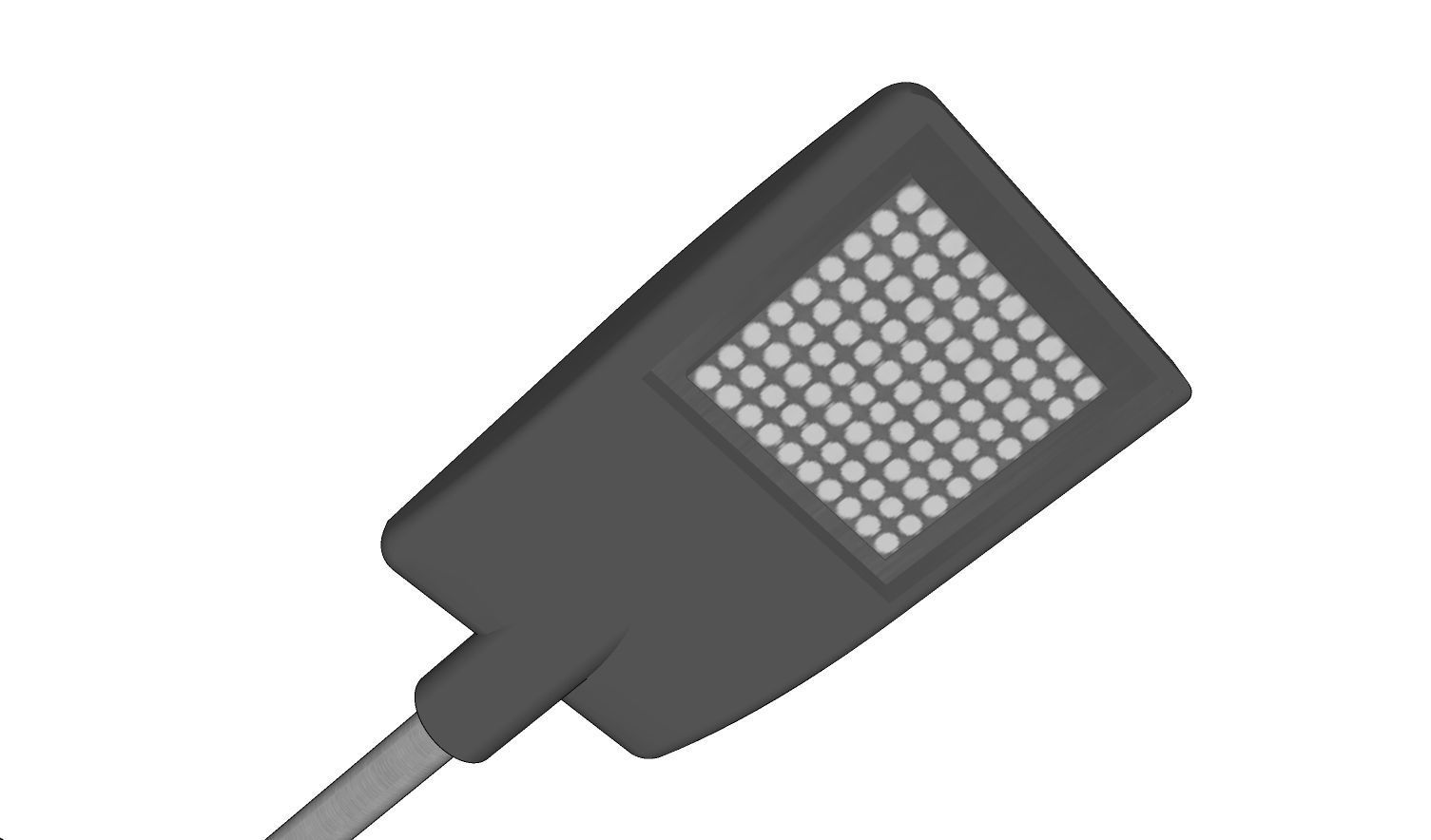 Lamp Post - Light Pole - Light Post - Street Light 21 3D model_6