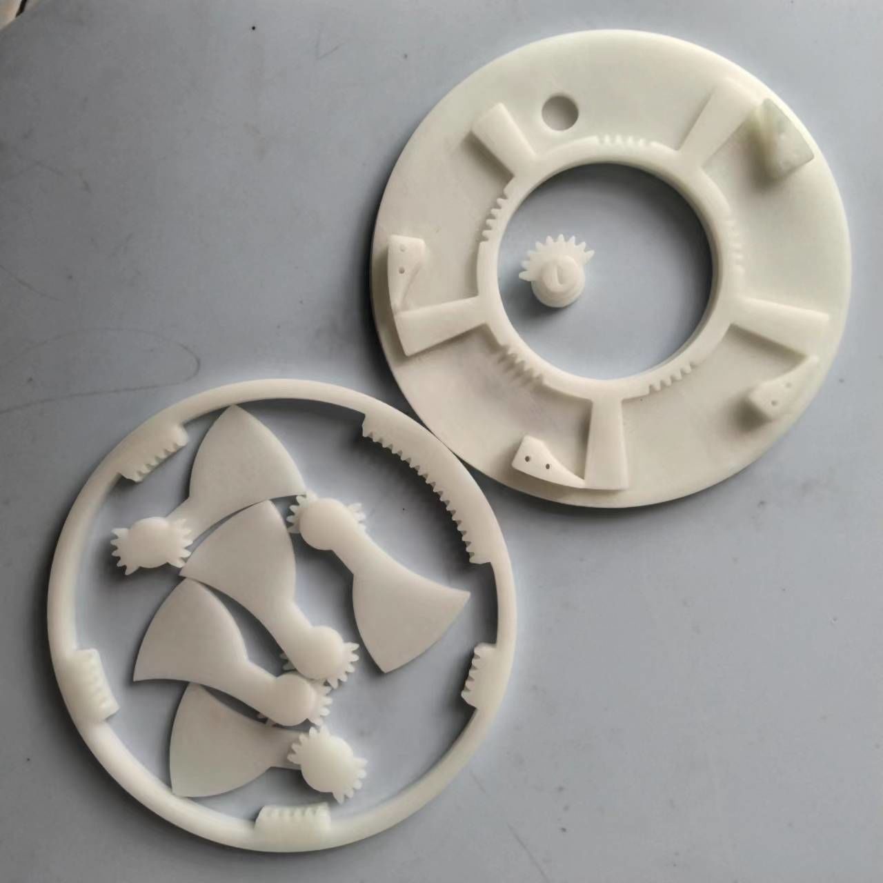 3DP5BLROD60A Mechanical Iris shutter aperture mechanism diy 3D print model_21