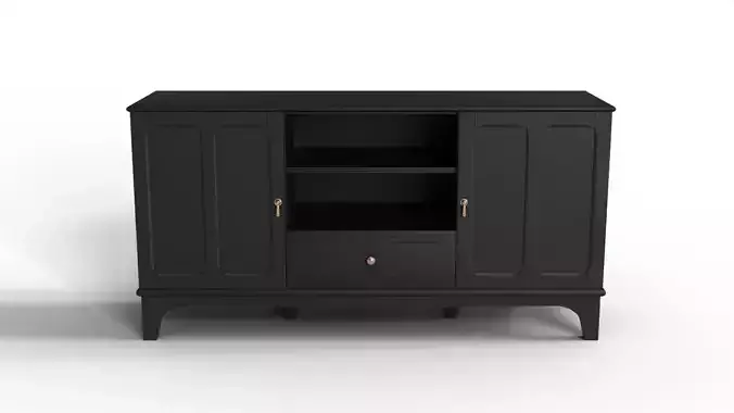 IKEA LOMMARP for TV Black 3D model
