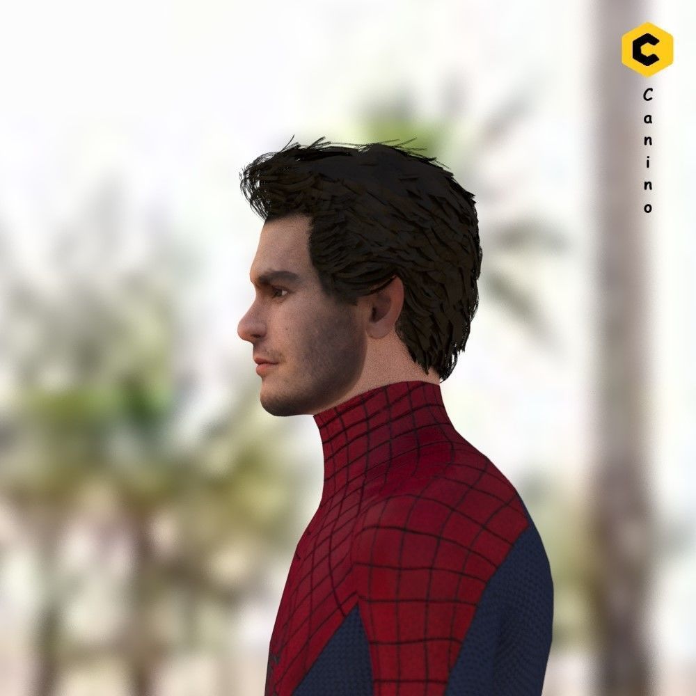 Andrew Garfield from Spideman No Way Home 3D model 3D model_5