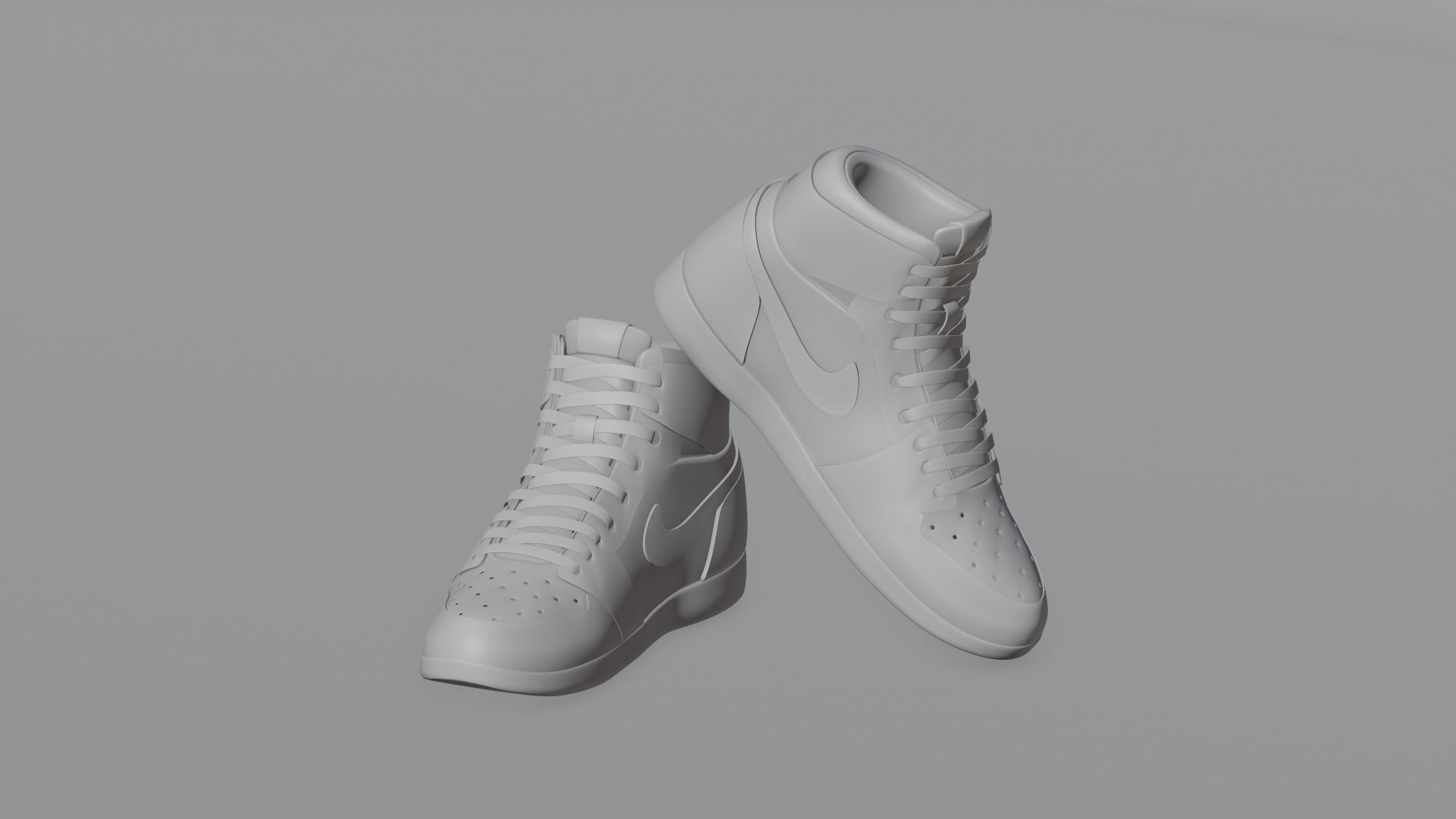 Air Jordan 1 Retro High OG  Low-poly 3D model_2