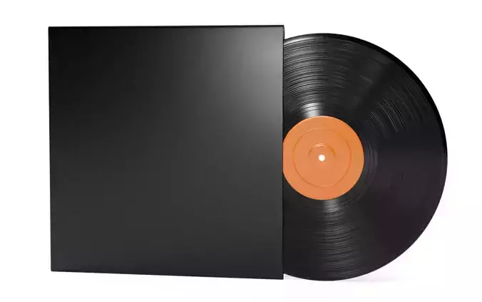 Vinyl Record 3D model