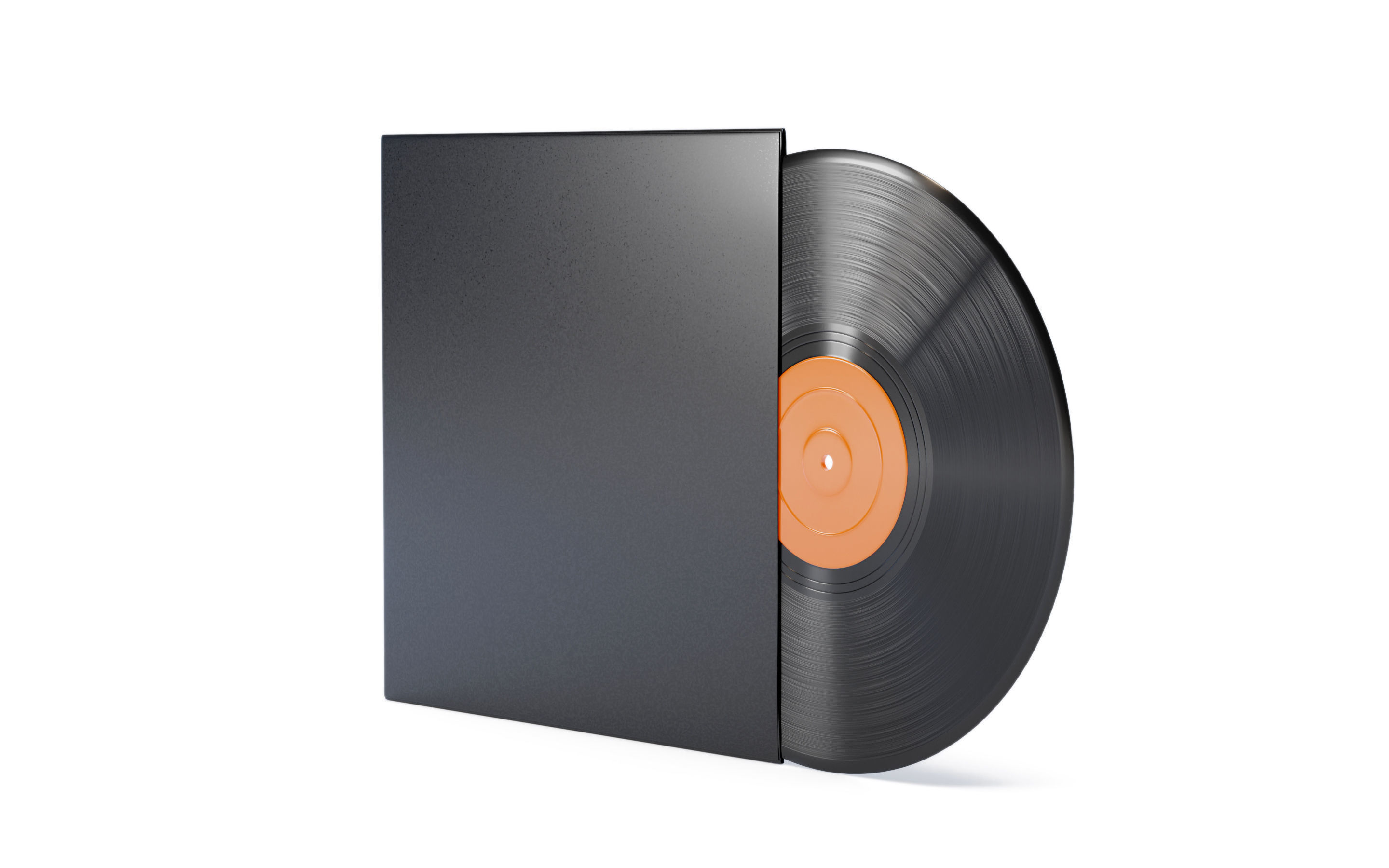 Vinyl Record 3D model_4
