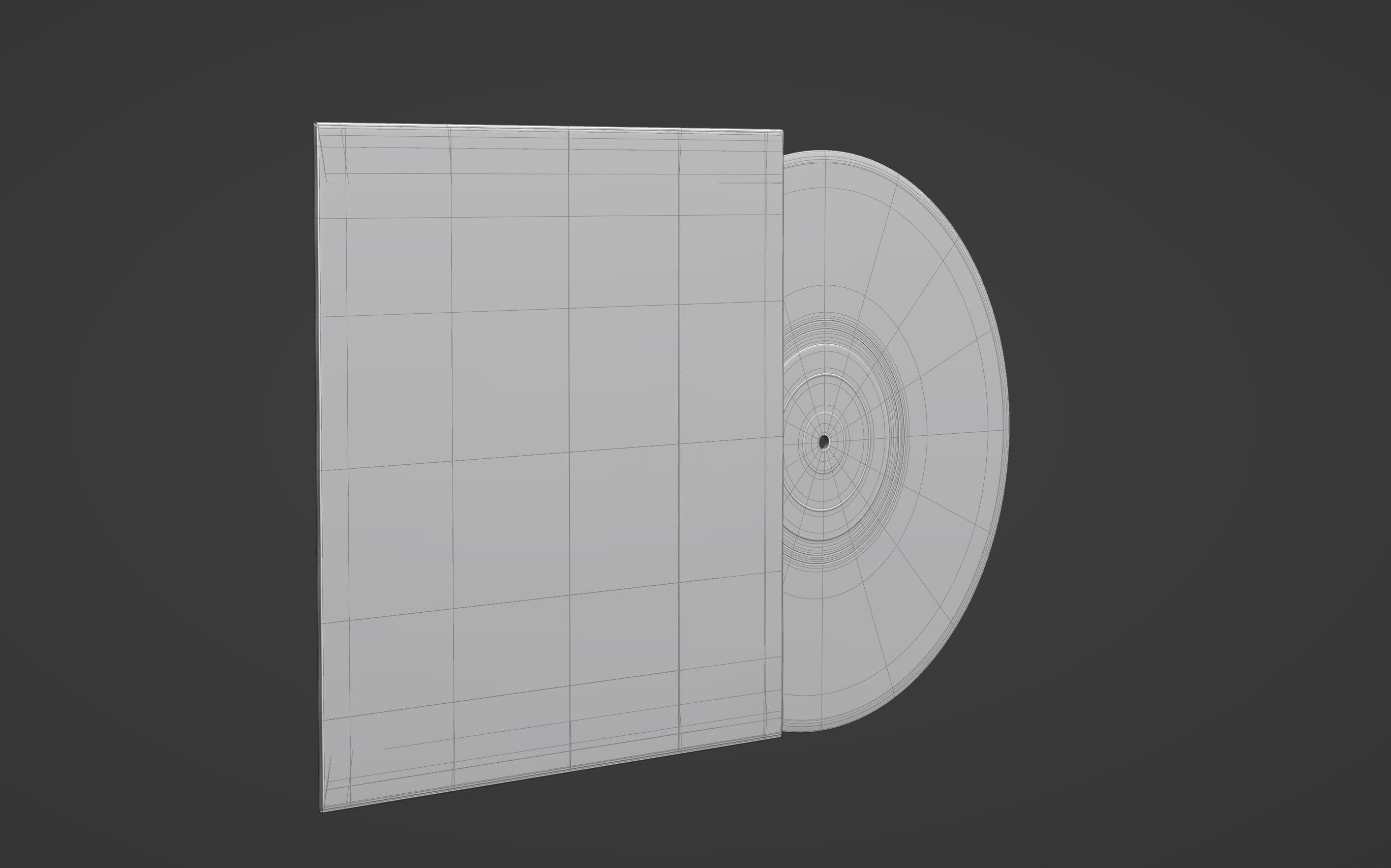 Vinyl Record 3D model_18