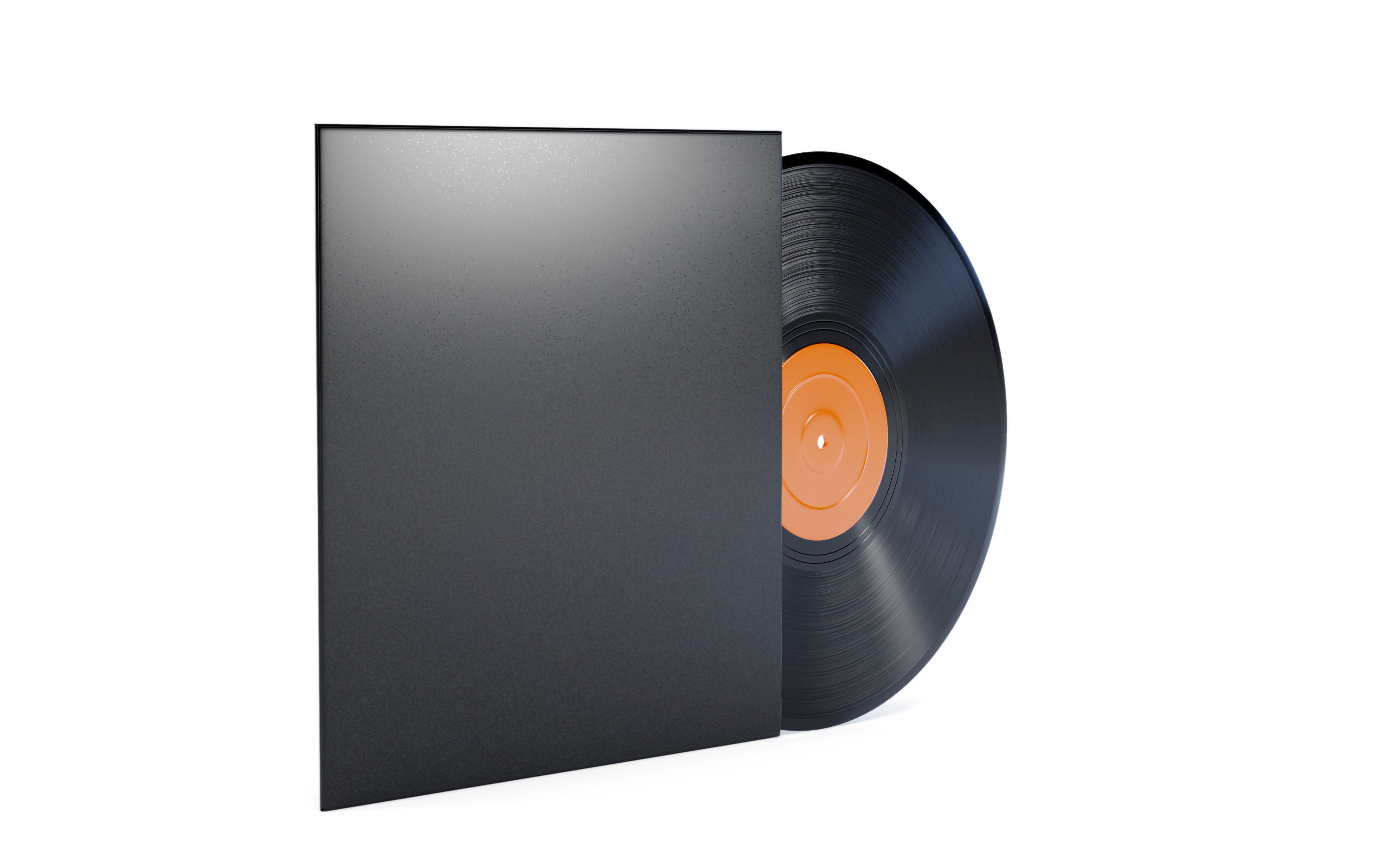 Vinyl Record 3D model_10