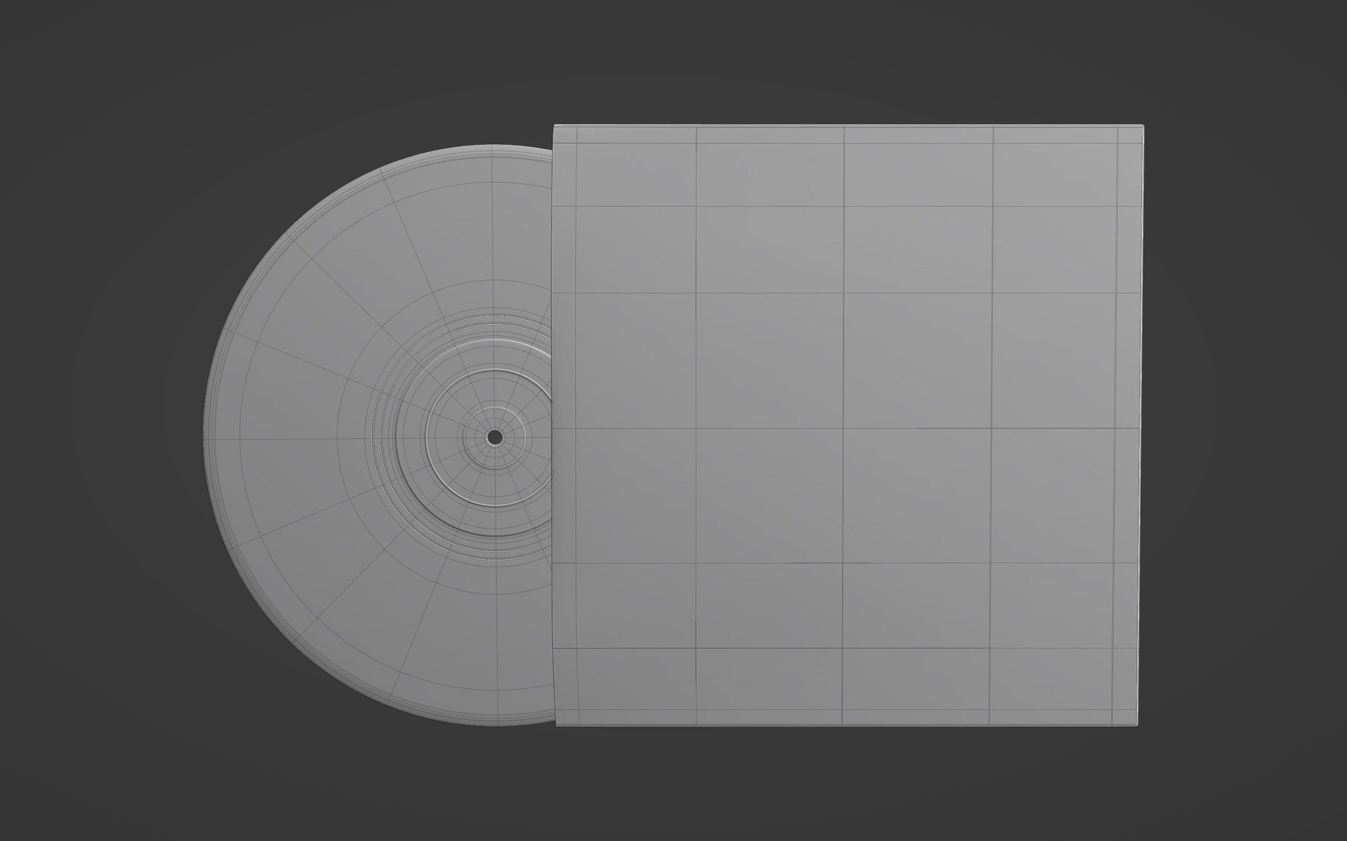 Vinyl Record 3D model_15