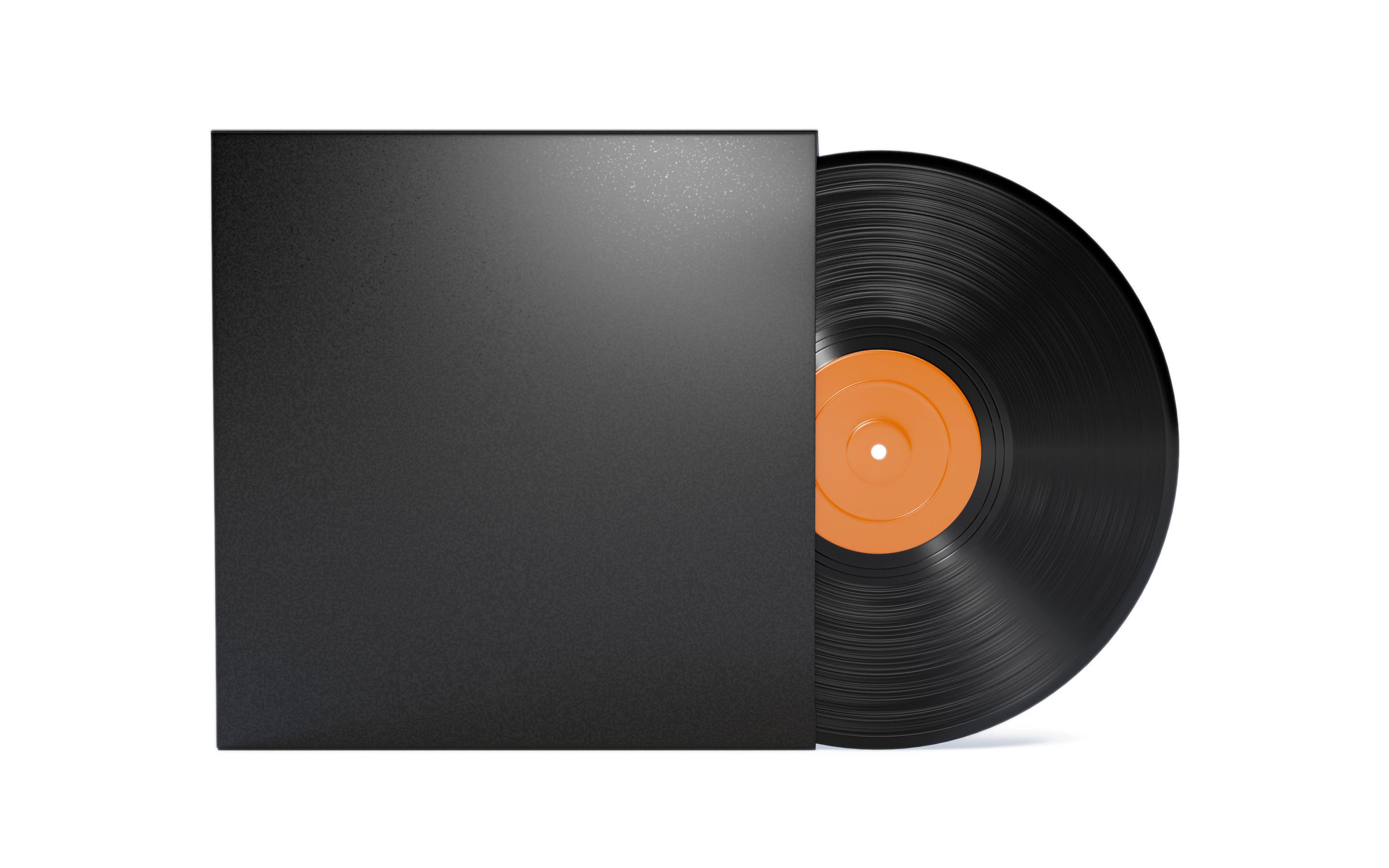 Vinyl Record 3D model_3