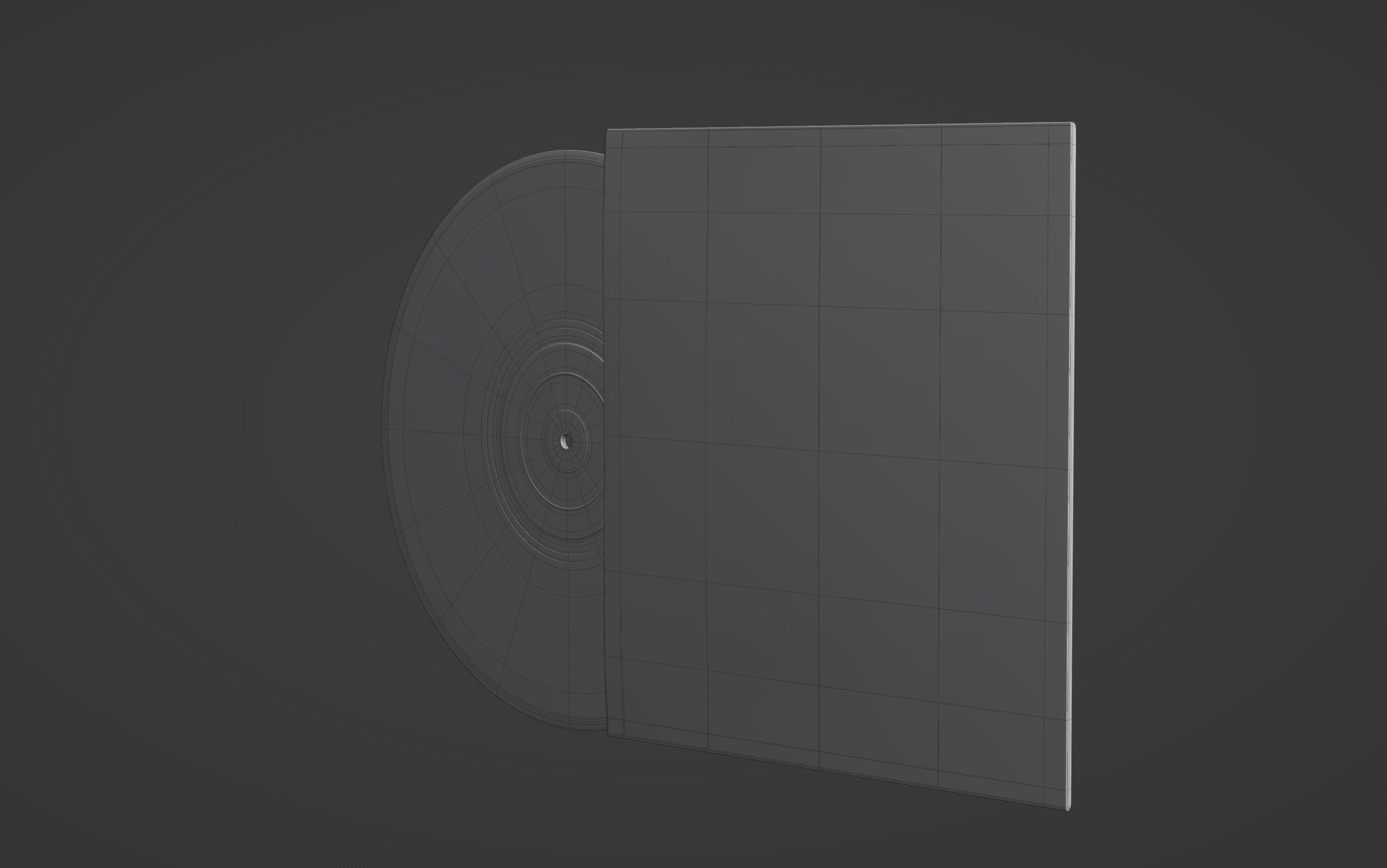 Vinyl Record 3D model_16
