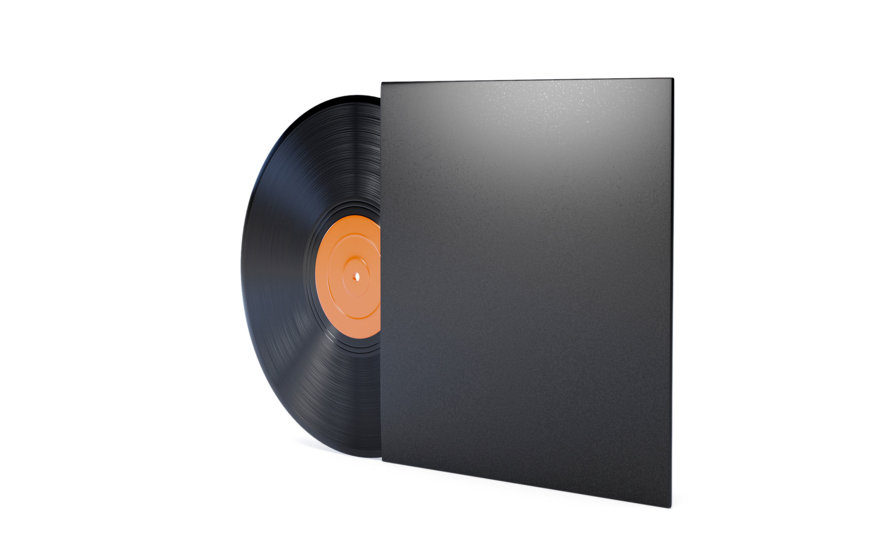 Vinyl Record 3D model_8